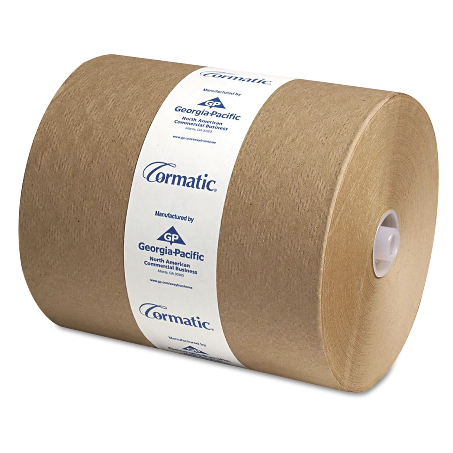  Georgia Pacific Professional 2910P Hardwound Roll Towels, 8 1/4 x 700ft, Brown, 6/Carton (GPC2910P) 