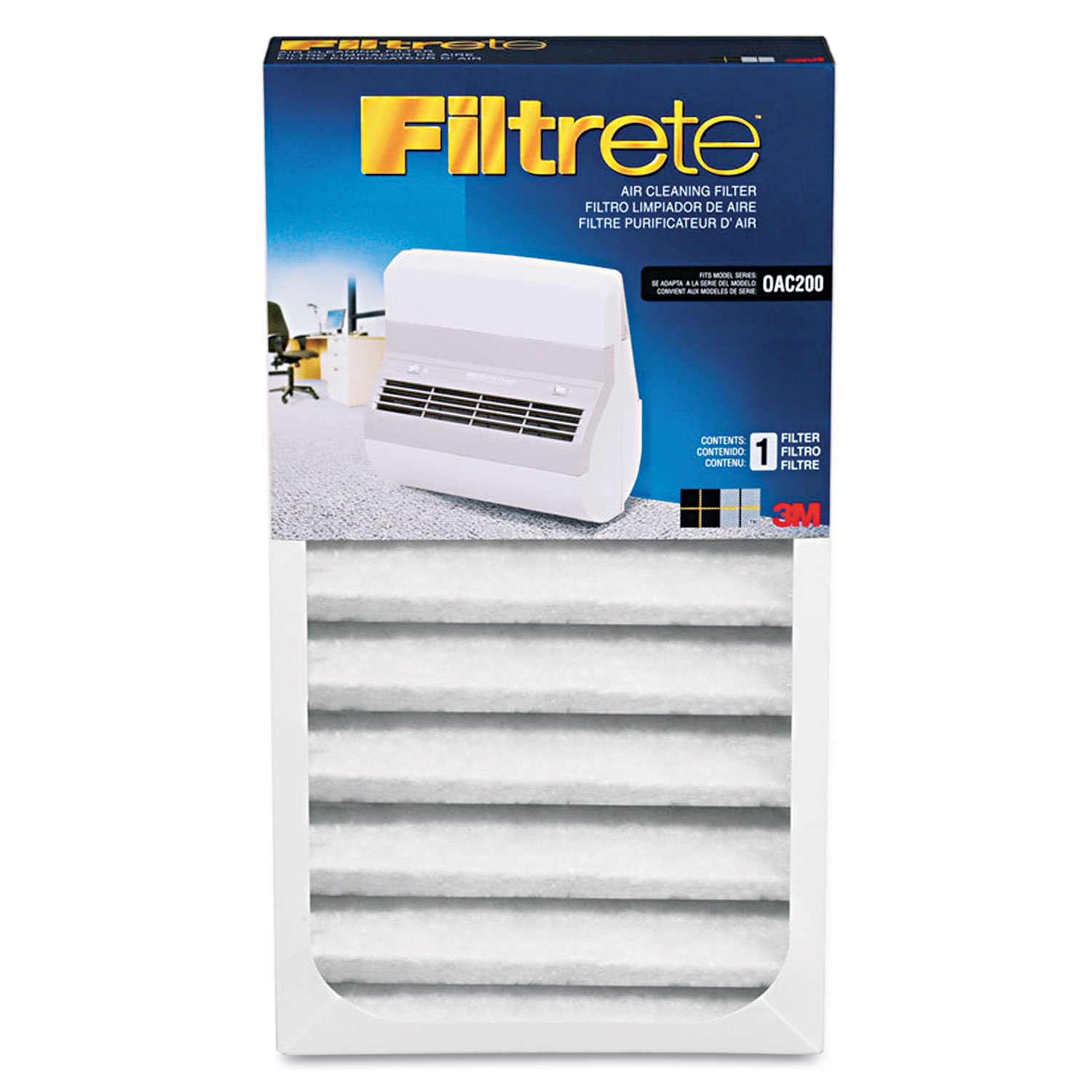  Filtrete OAC200RF Replacement Filter, 13 x 7 1/4 (MMMOAC200RF) 