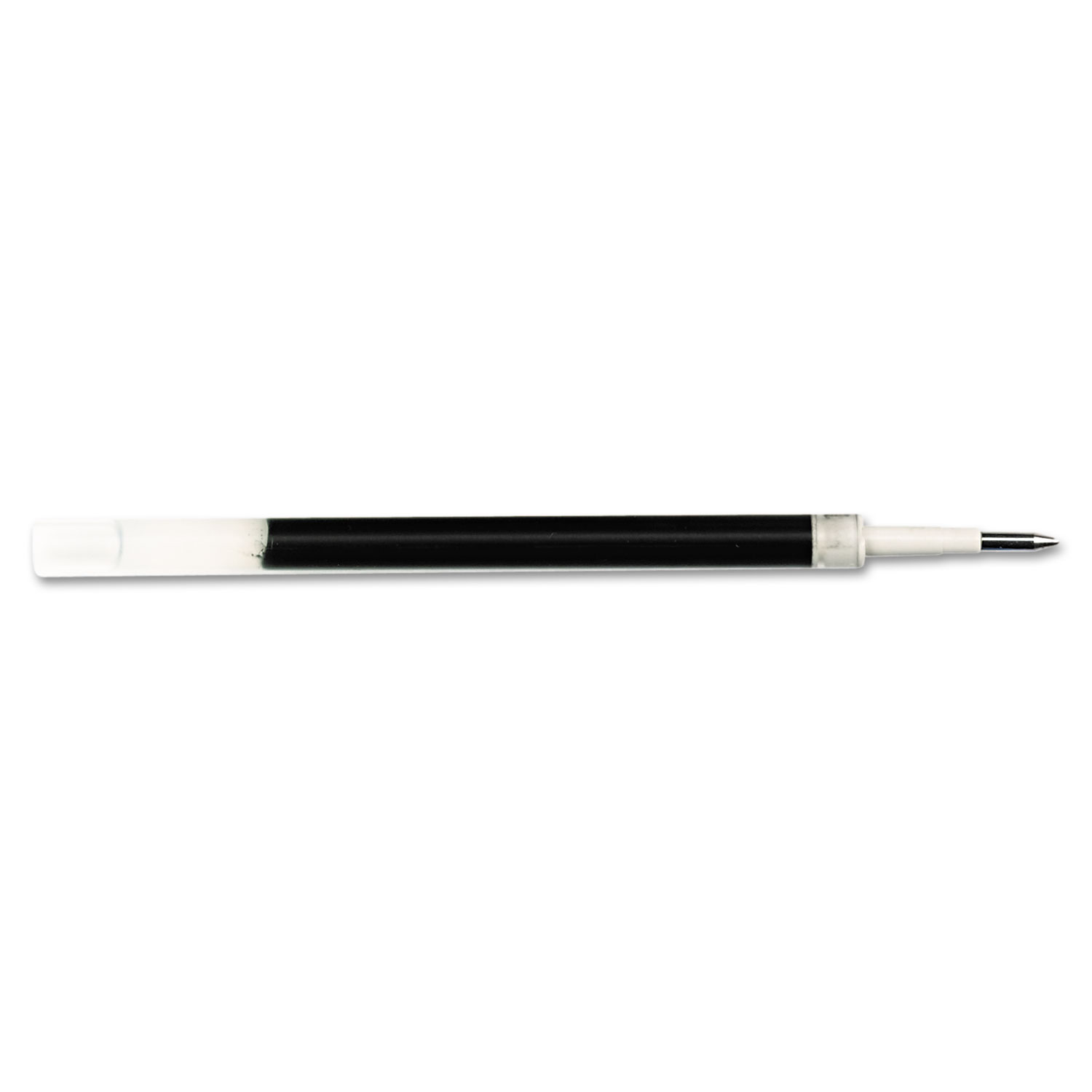 Refill for uni-ball Signo Gel 207 Pens, Medium Point, 0.7 mm, Black Ink, 2/Pack