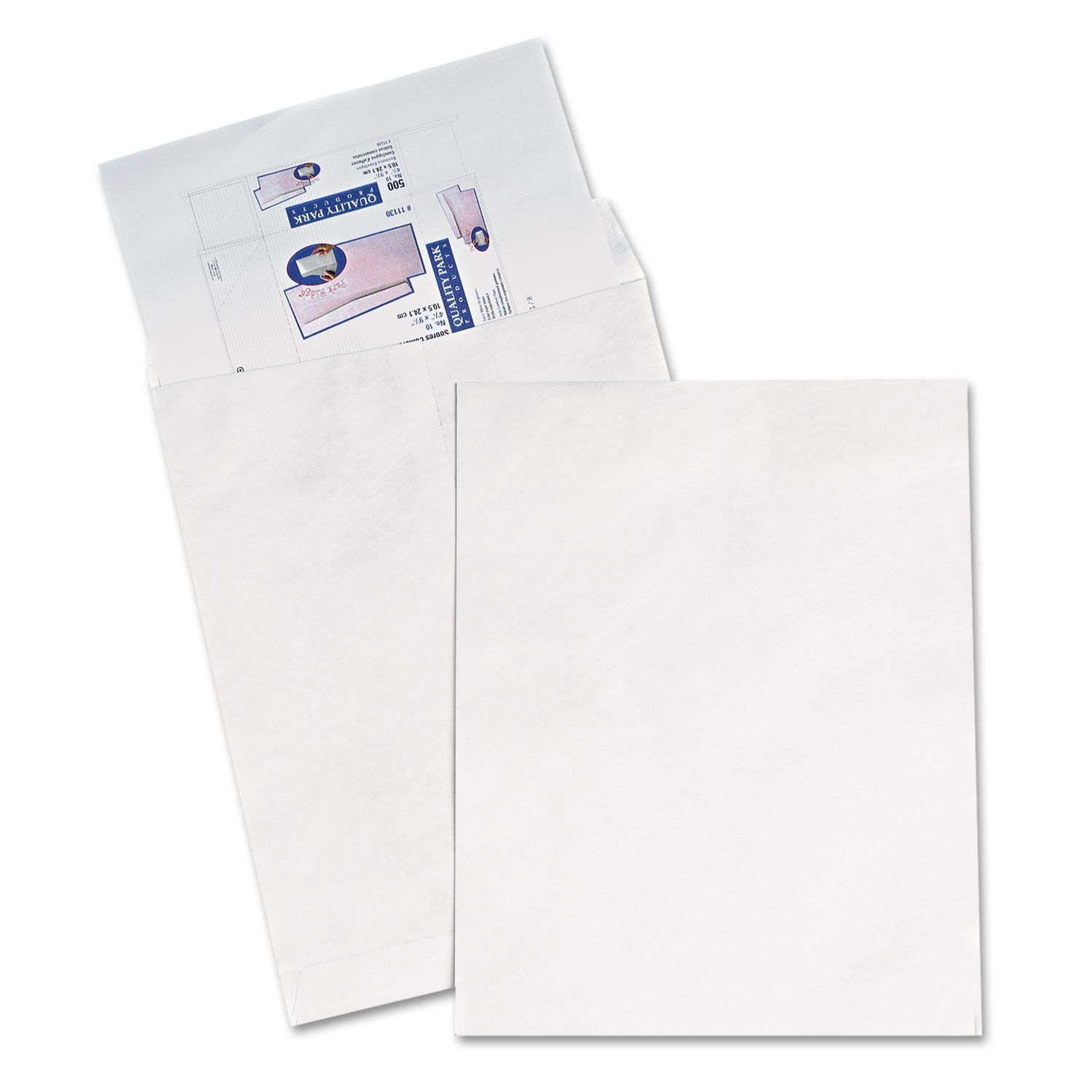  Survivor QUAR5106 Catalog Mailers Made of DuPont Tyvek, Self-Adhesive Closure, 14.25 x 20, White, 25/Box (QUAR5106) 