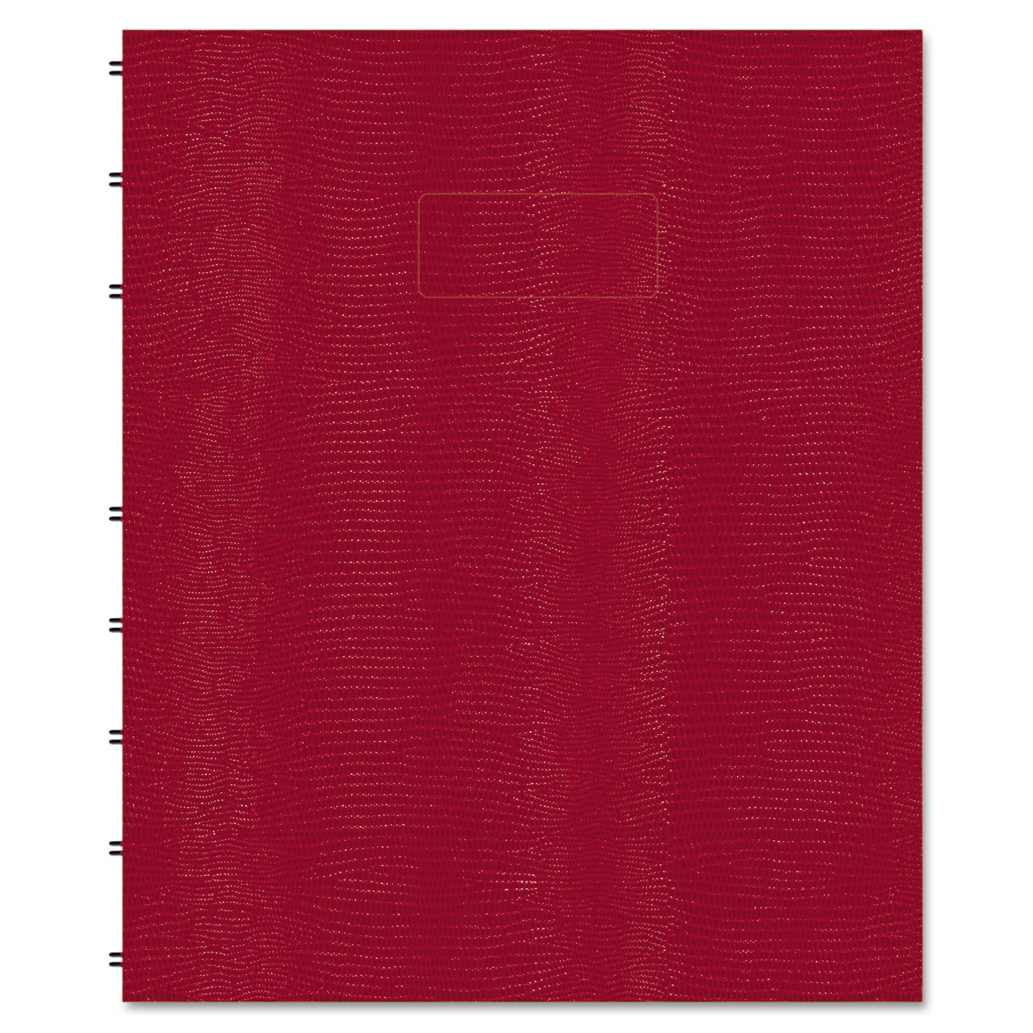 MiracleBind Notebook, 1 Subject, Medium/College Rule, Red Cover, 9.25 x 7.25, 75 Pages