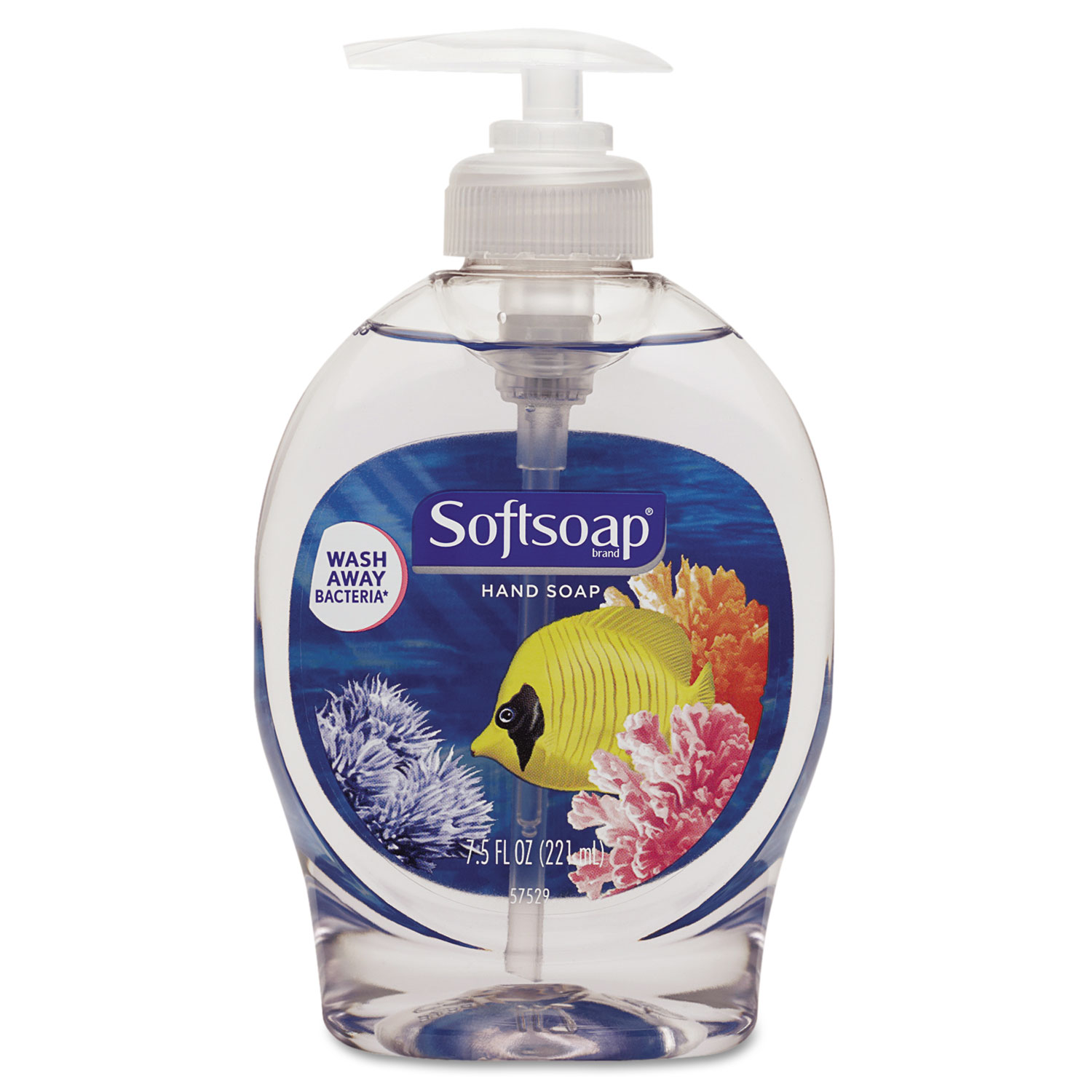  Softsoap 26800 Liquid Hand Soap Pump, Aquarium Series, Fresh Floral, 7.5 oz (CPC26800) 