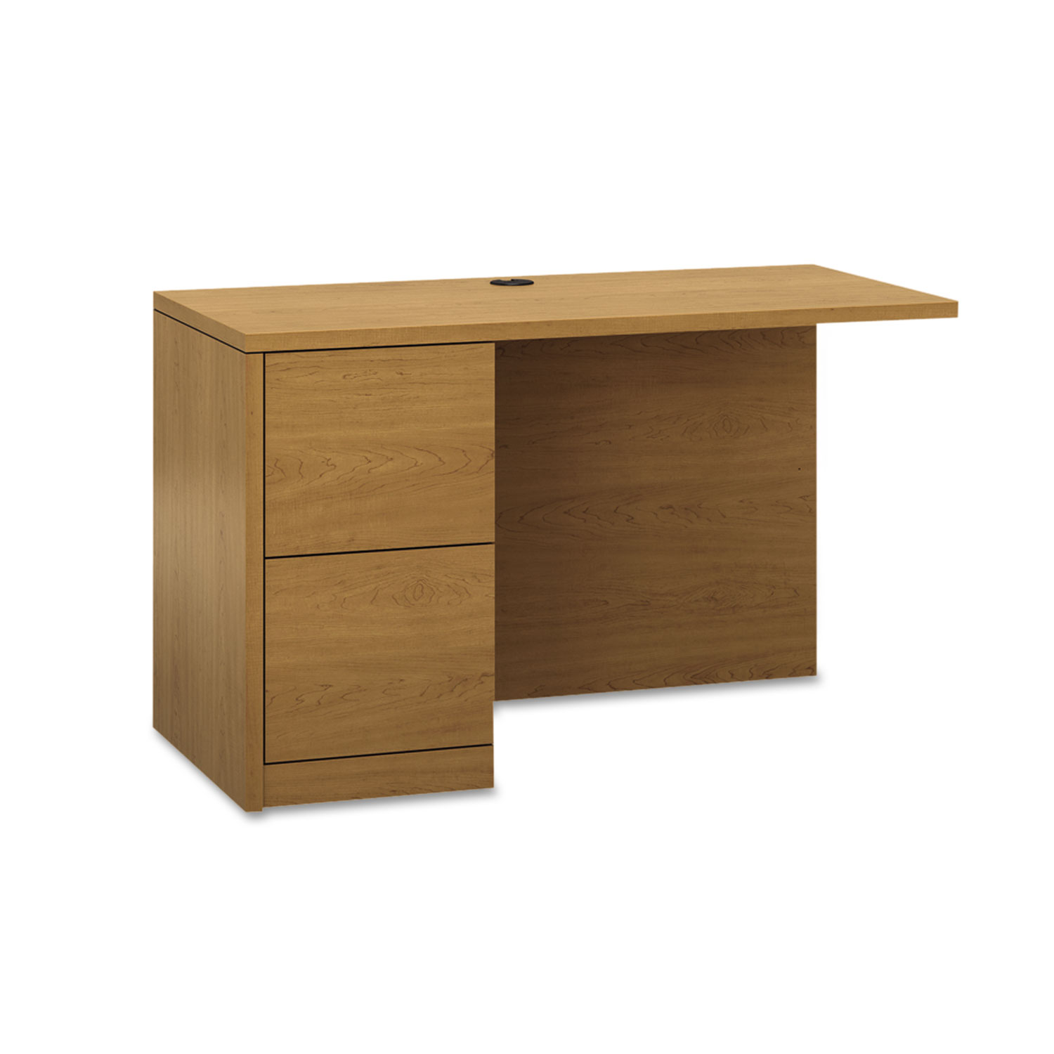 10500 Series L Workstation Return, Full-Height Right, 48w x 24d, Natural Maple