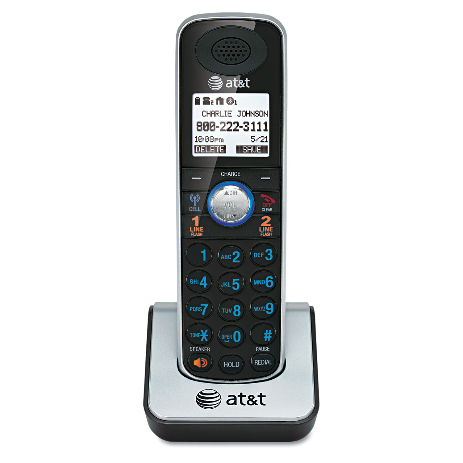  AT&T TL86009 TL86009 DECT 6.0 Cordless Accessory Handset for TL86109 (ATTTL86009) 