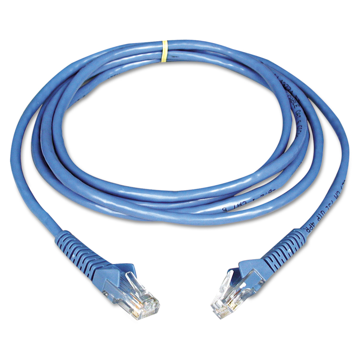 CAT6 Snagless Molded Patch Cable, 14 ft, Blue