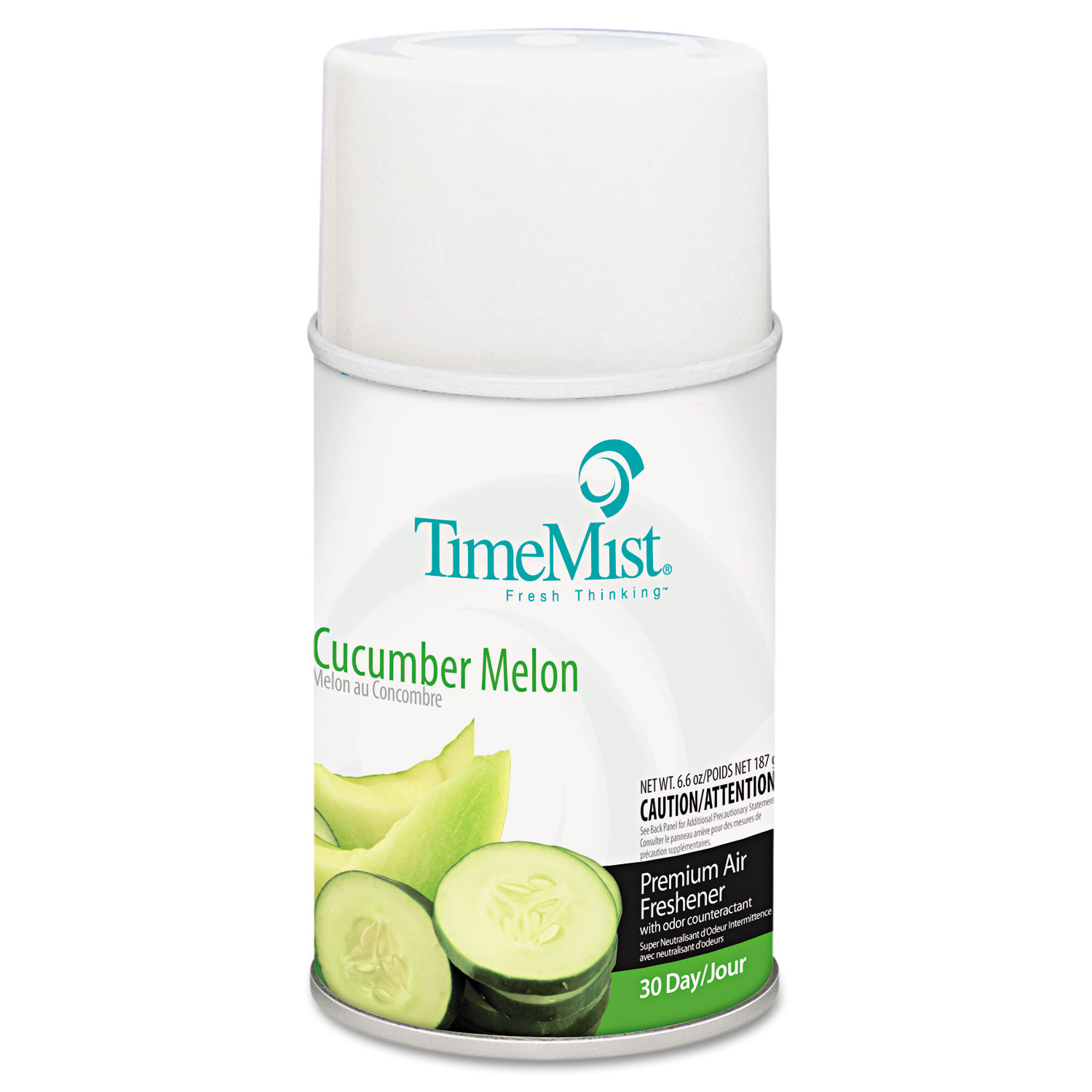  TimeMist 1042677 Premium Metered Air Freshener Refill, Cucumber Melon, 5.3 oz Aerosol (TMS1042677EA) 