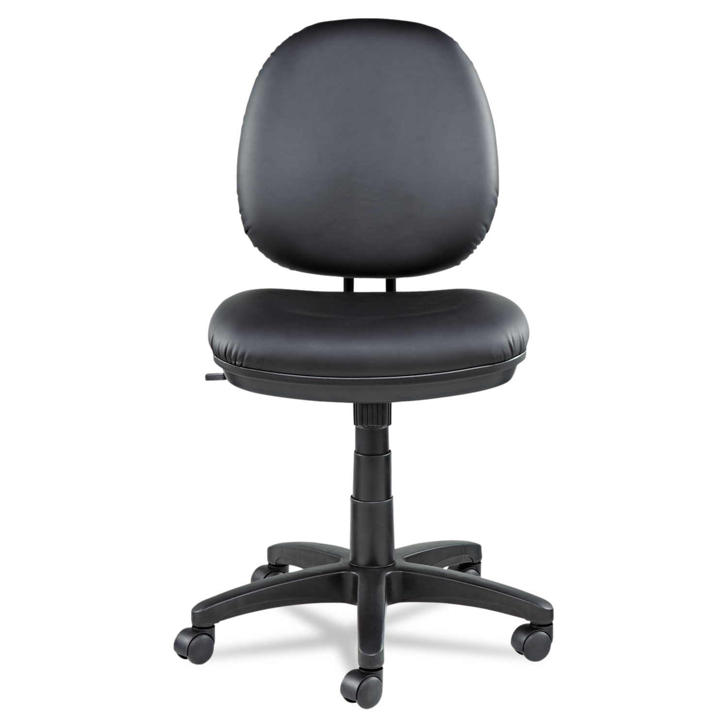  Alera ALEIN4819 Alera Interval Series Swivel/Tilt Task Chair, Supports up to 275 lbs., Black Seat/Black Back, Black Base (ALEIN4819) 