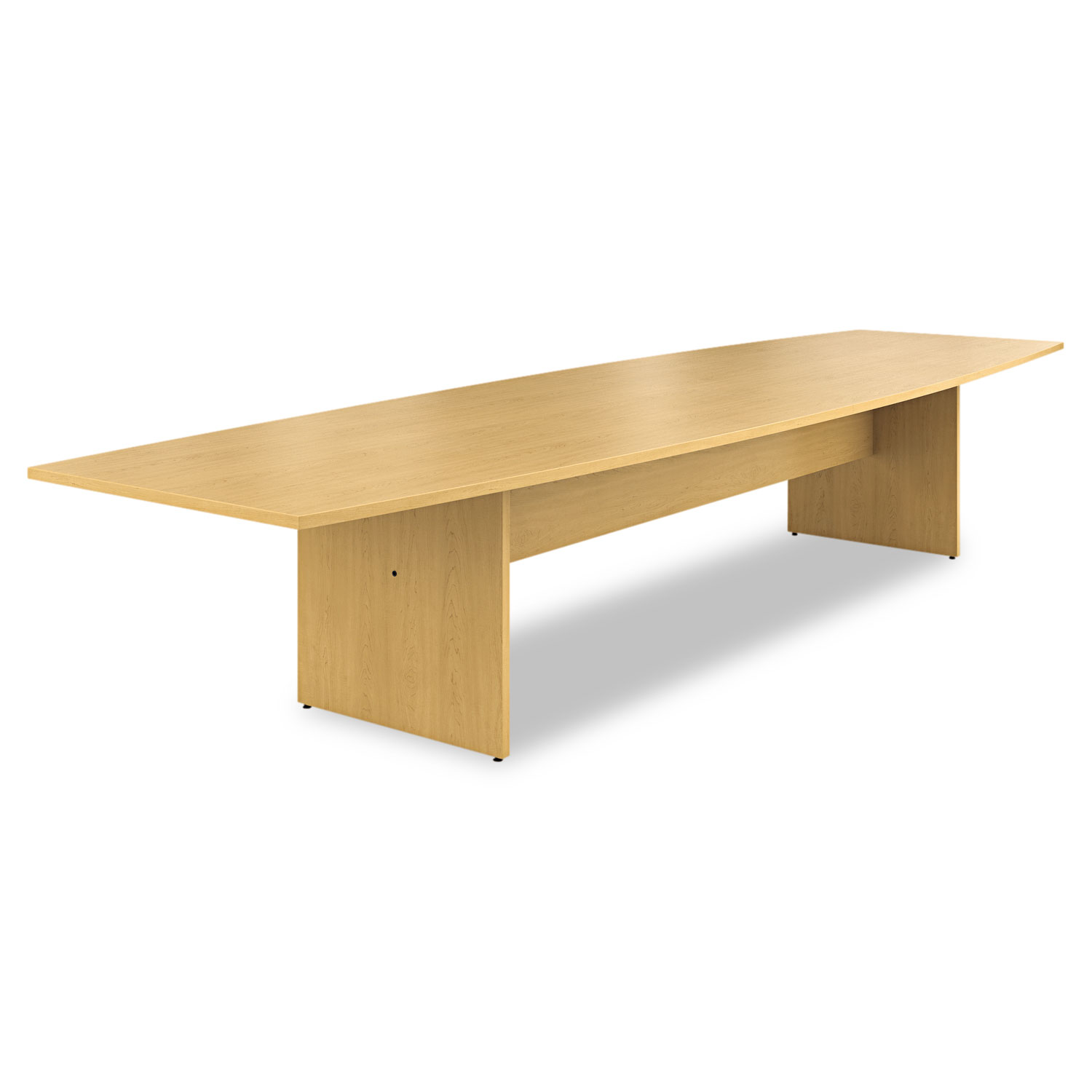 Preside Boat-Shaped Conference Table Top, 168 x 48, Harvest