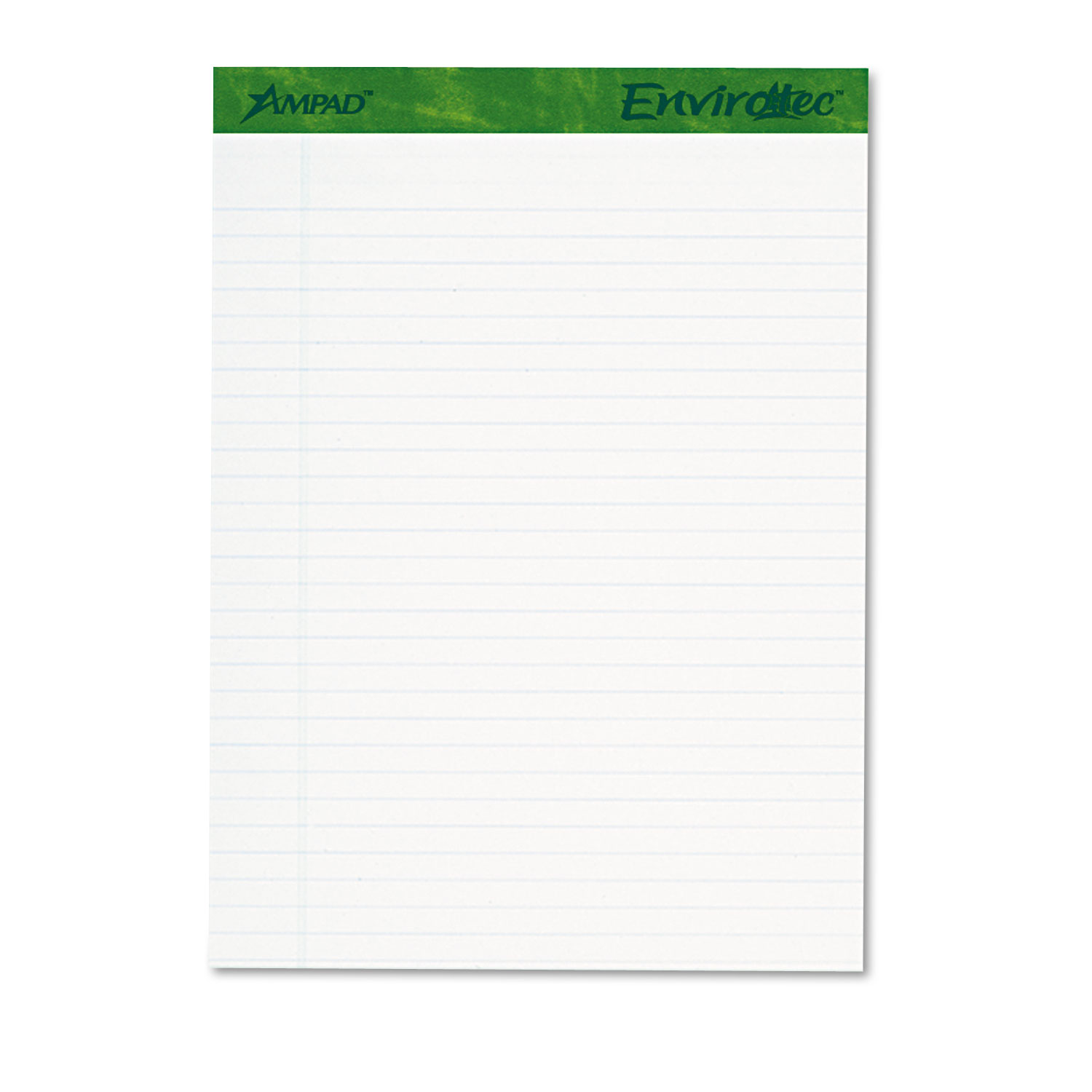 Earthwise by Ampad Recycled Writing Pad, 8 1/2 x 11 3/4, WE, 40 SH, 4/PK
