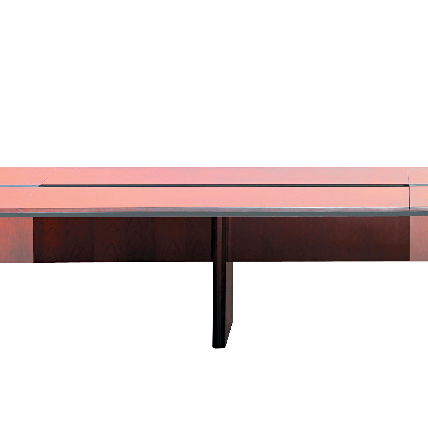 Corsica Conference Series 6 Adder Modular Table Base, Sierra Cherry