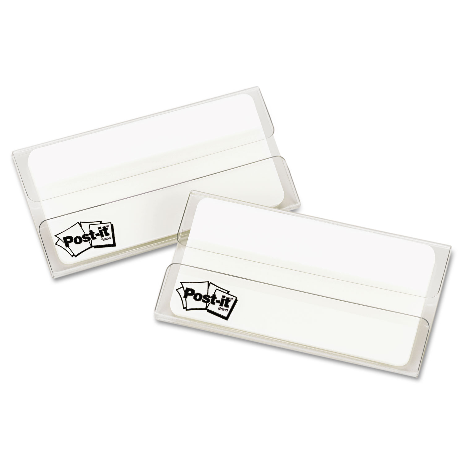 2" and 3" Tabs, 1/3-Cut Tabs, White, 3" Wide, 50/Pack