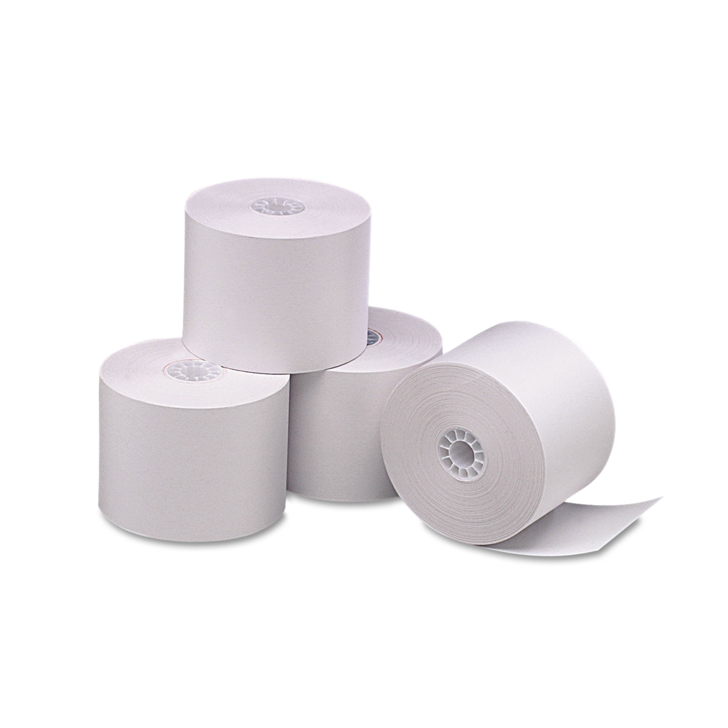  Iconex 05212 Direct Thermal Printing Thermal Paper Rolls, 2.25 x 165 ft, White, 6/Pack (ICX90781276) 