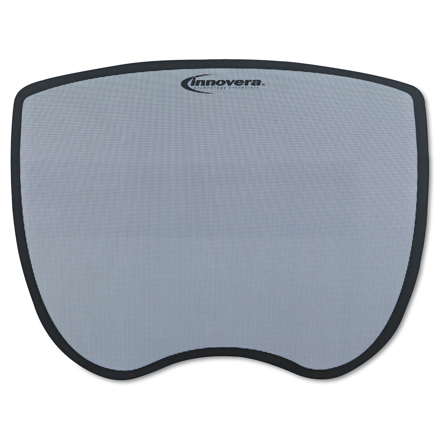  Innovera IVR50469 Ultra Slim Mouse Pad, Nonskid Rubber Base, 8-3/4 x 7, Gray (IVR50469) 