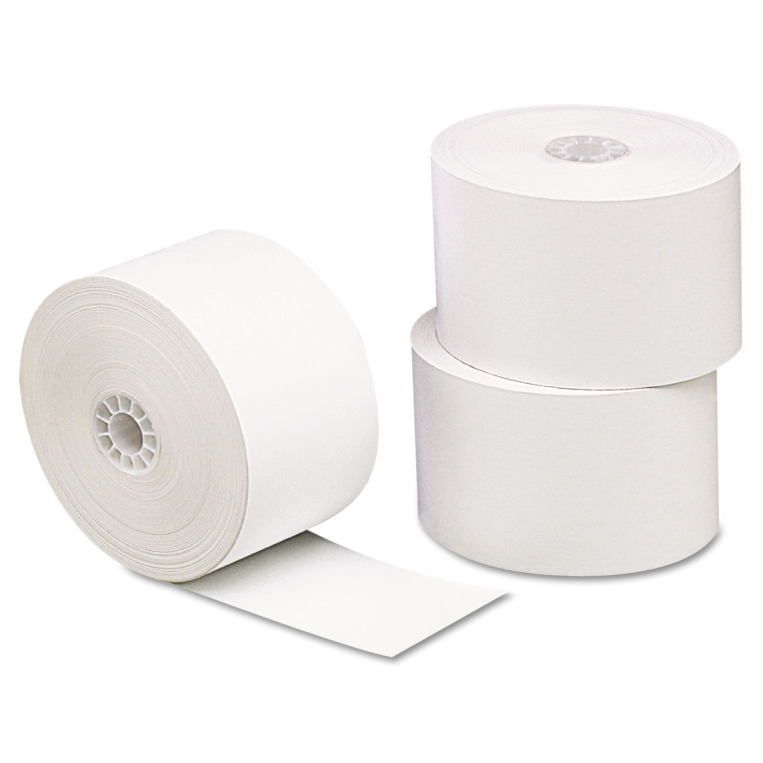 Direct Thermal Printing Paper Rolls, 3.13" x 230 ft, White, 10/Pack