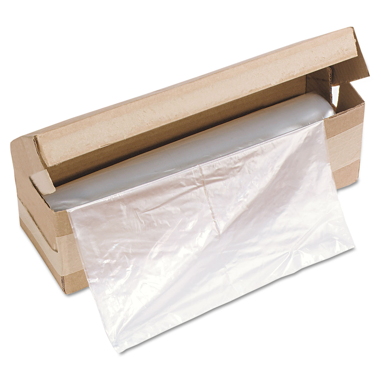 Shredder Bags, 58 gal Capacity, 100 Bags/Roll, 1/Roll