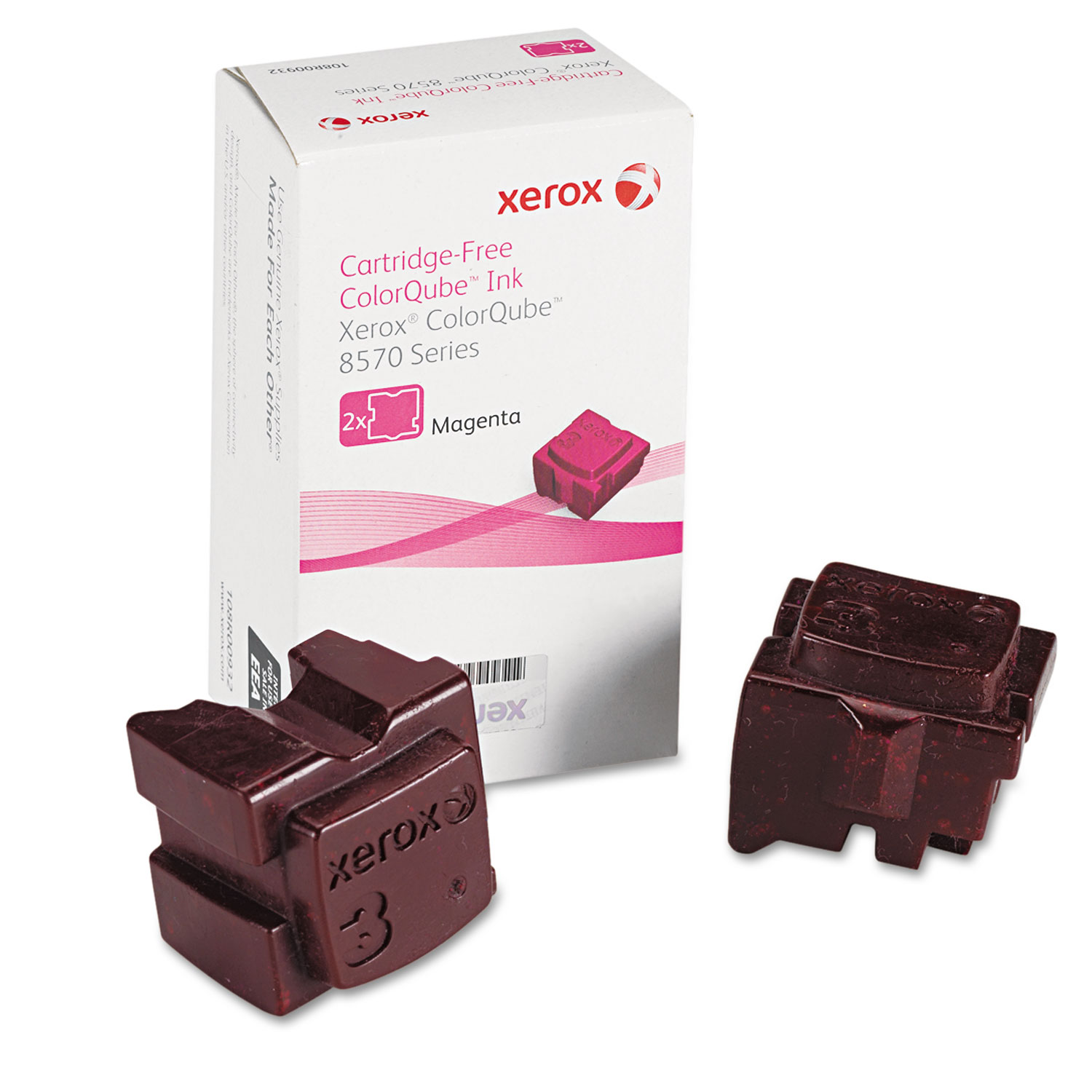  Xerox 108R00927 108R00927 Solid Ink Stick, 4400 Page-Yield, Magenta (XER108R00927) 