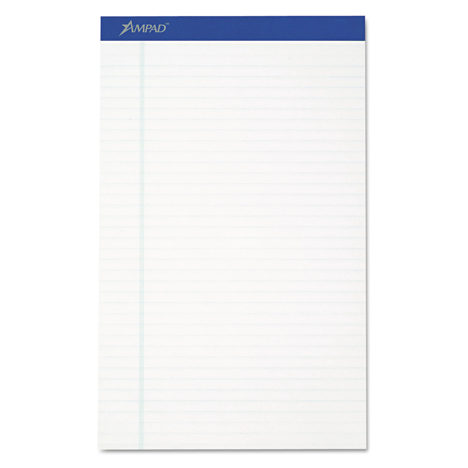 Recycled Writing Pads, Legal, White, 50 Sheets, Dozen