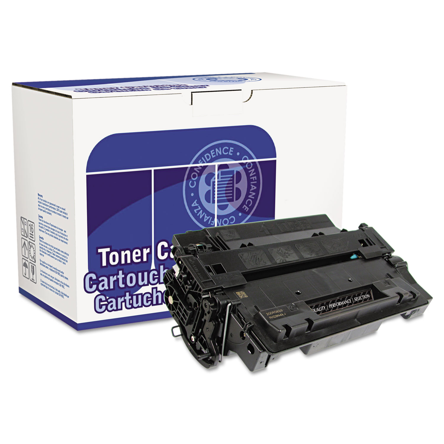 Remanufactured CE255A (55A) Toner, 6000 Page-Yield, Black