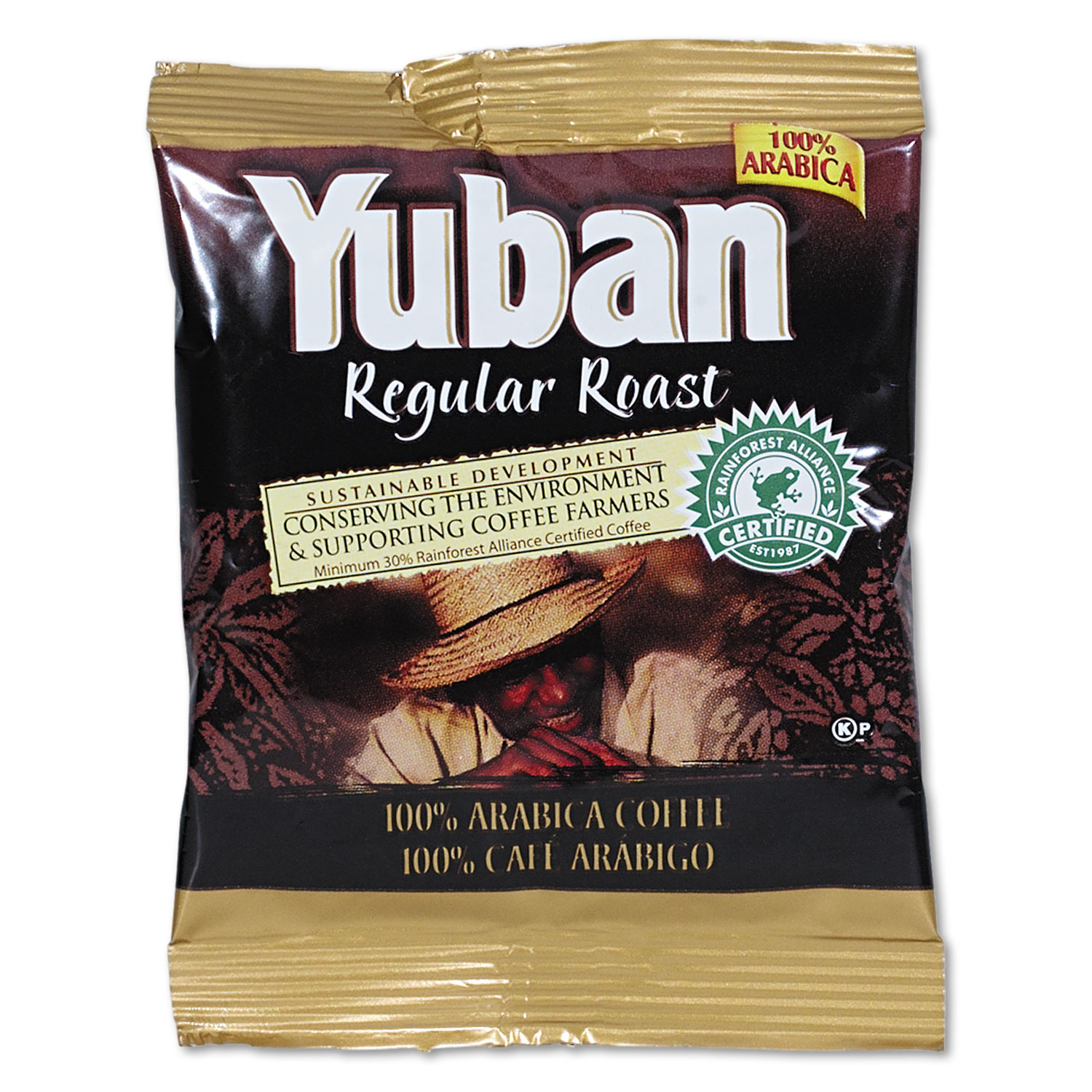  Yuban GEN866550 Regular Roast Coffee, 1.5 oz Packs, 42/Carton (YUB866550) 