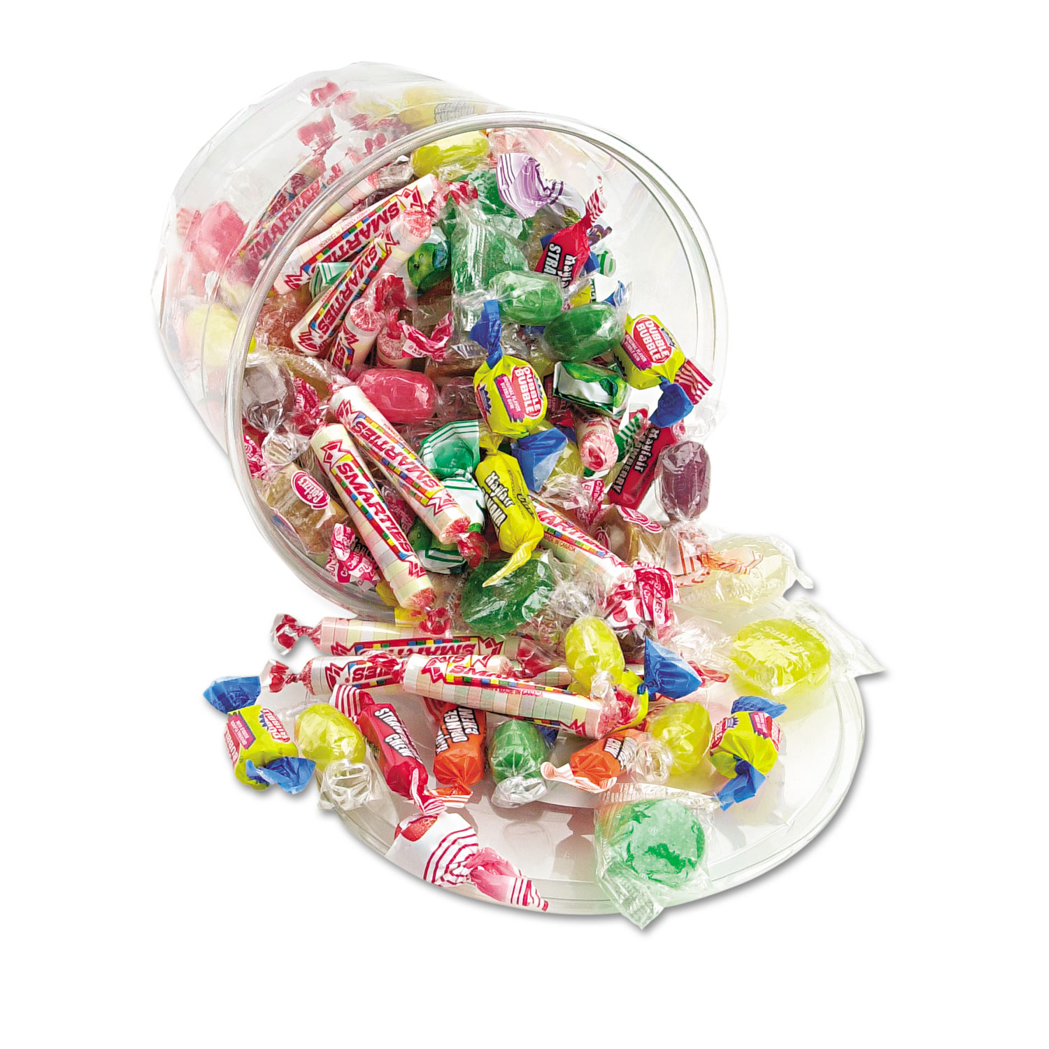  Office Snax 00002 All Tyme Favorite Assorted Candies and Gum, 2 lb Resealable Plastic Tub (OFX00002) 