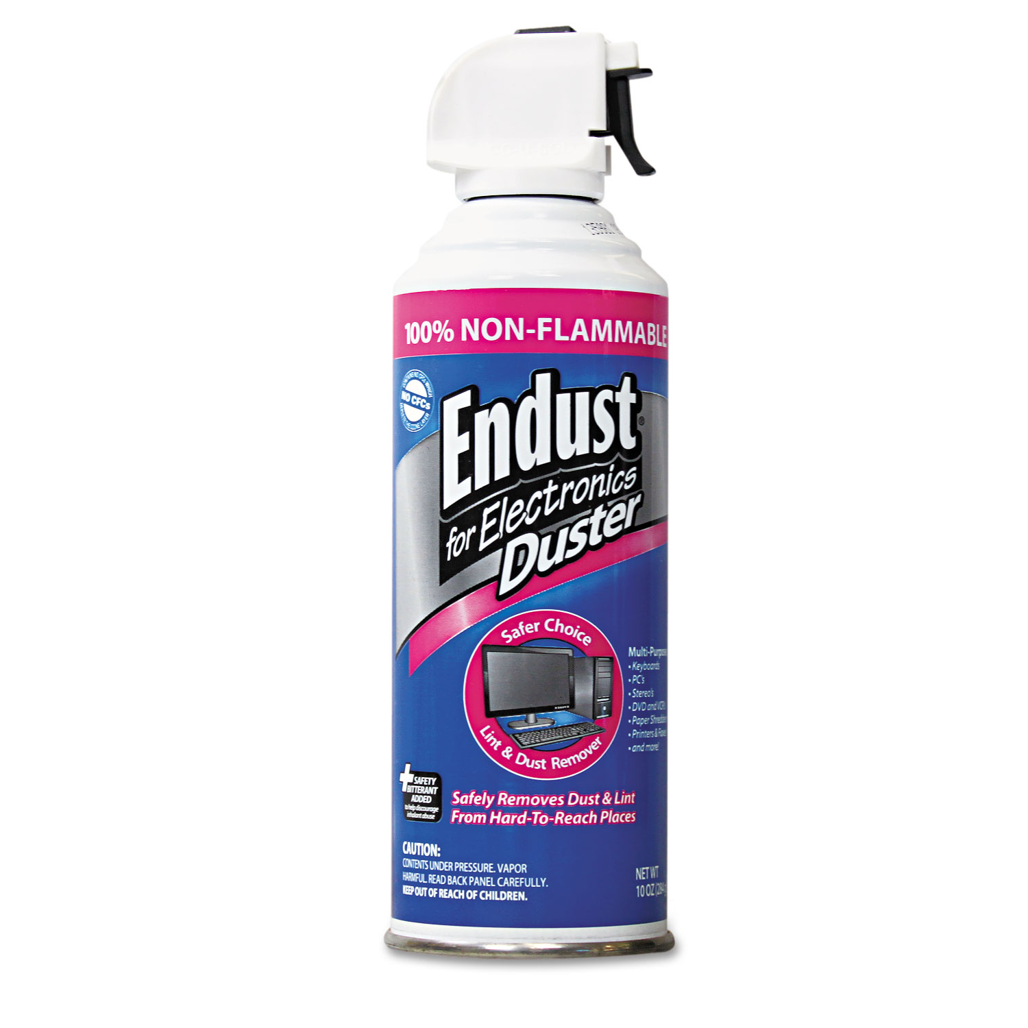  Endust 255050 Non-Flammable Duster with Bitterant, 10 oz Can (END255050) 