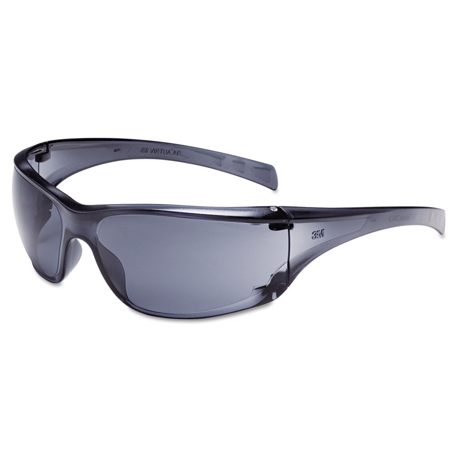  3M 11815-00000-20 Virtua AP Protective Eyewear, Clear Frame and Gray Lens, 20/Carton (MMM118150000020) 