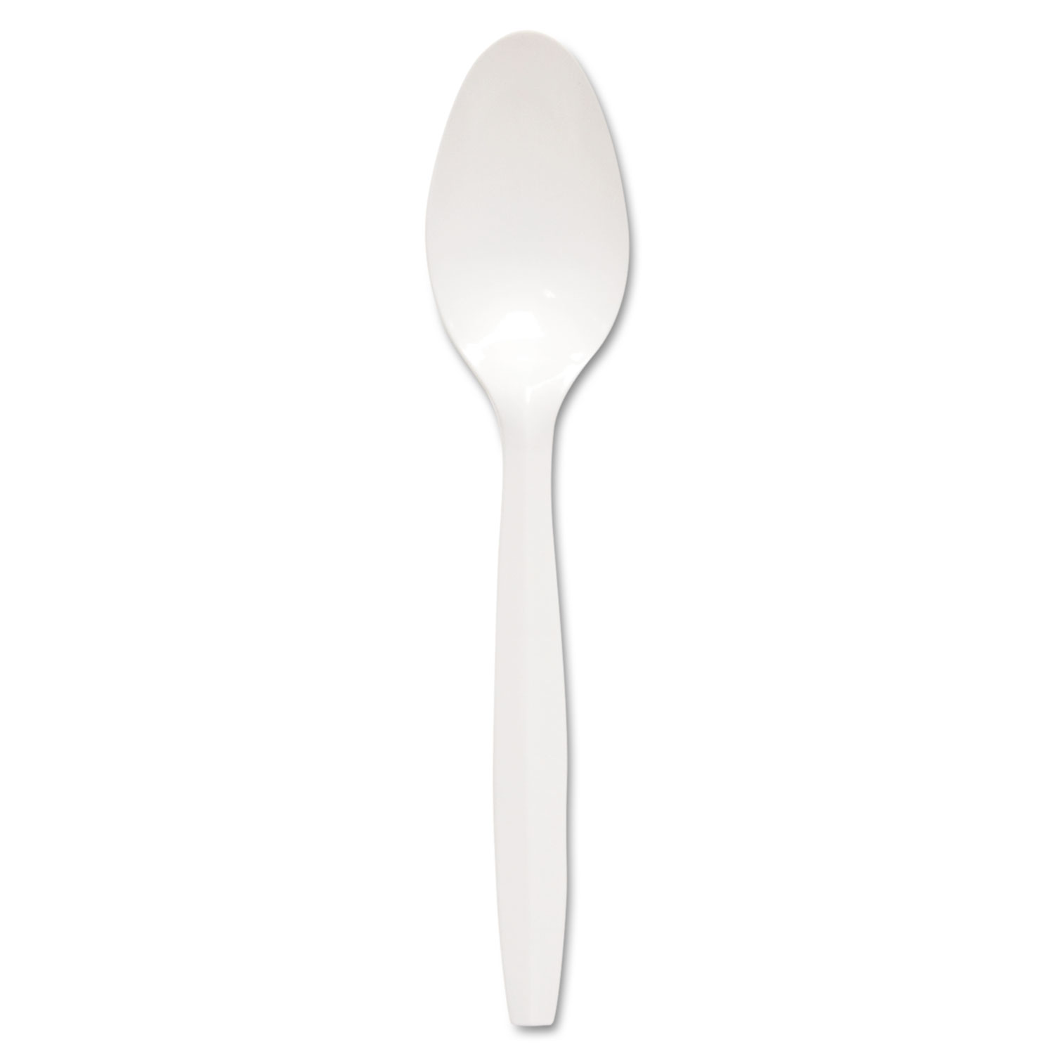  Dart S6SW Regal Mediumweight Cutlery, Full-Size, Teaspoon, White, 1000/Carton (SCCS6SW) 