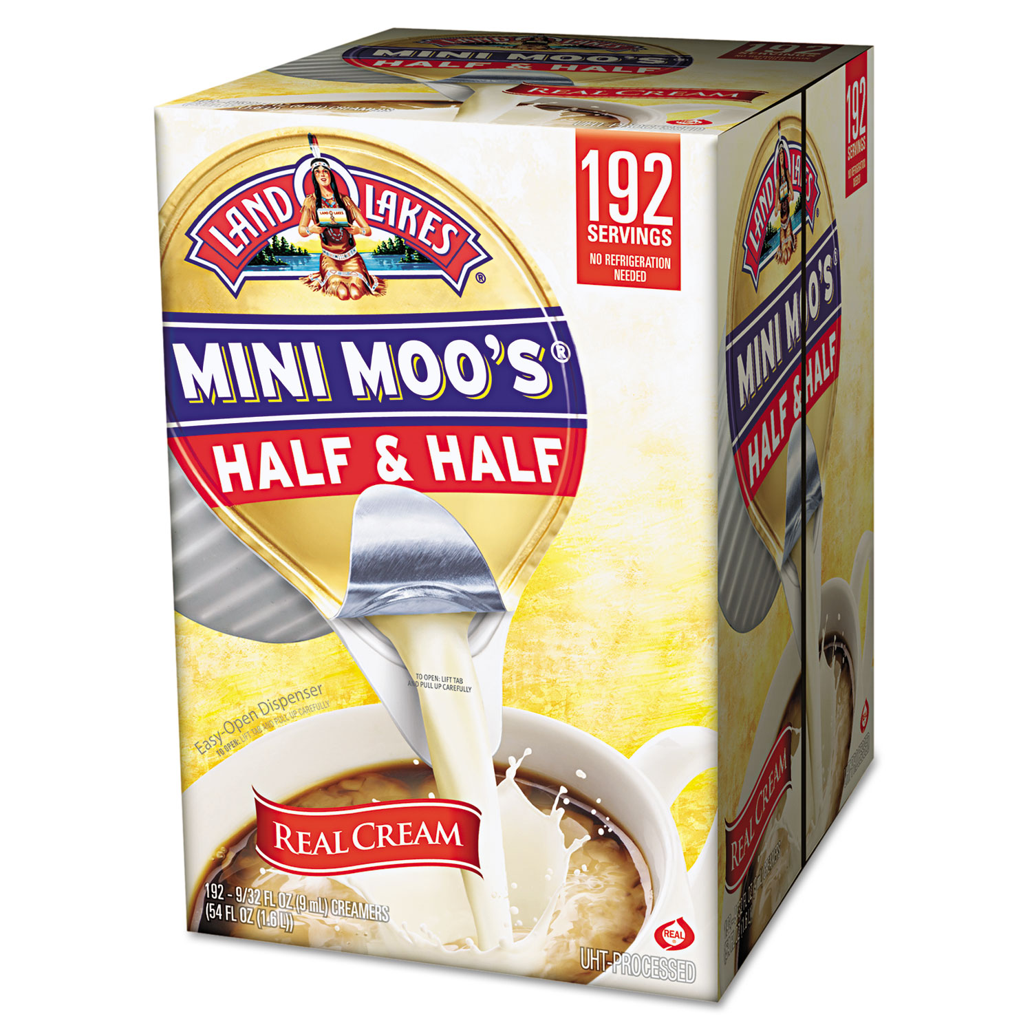 Mini Moos Half & Half, .3 oz, 192/Carton
