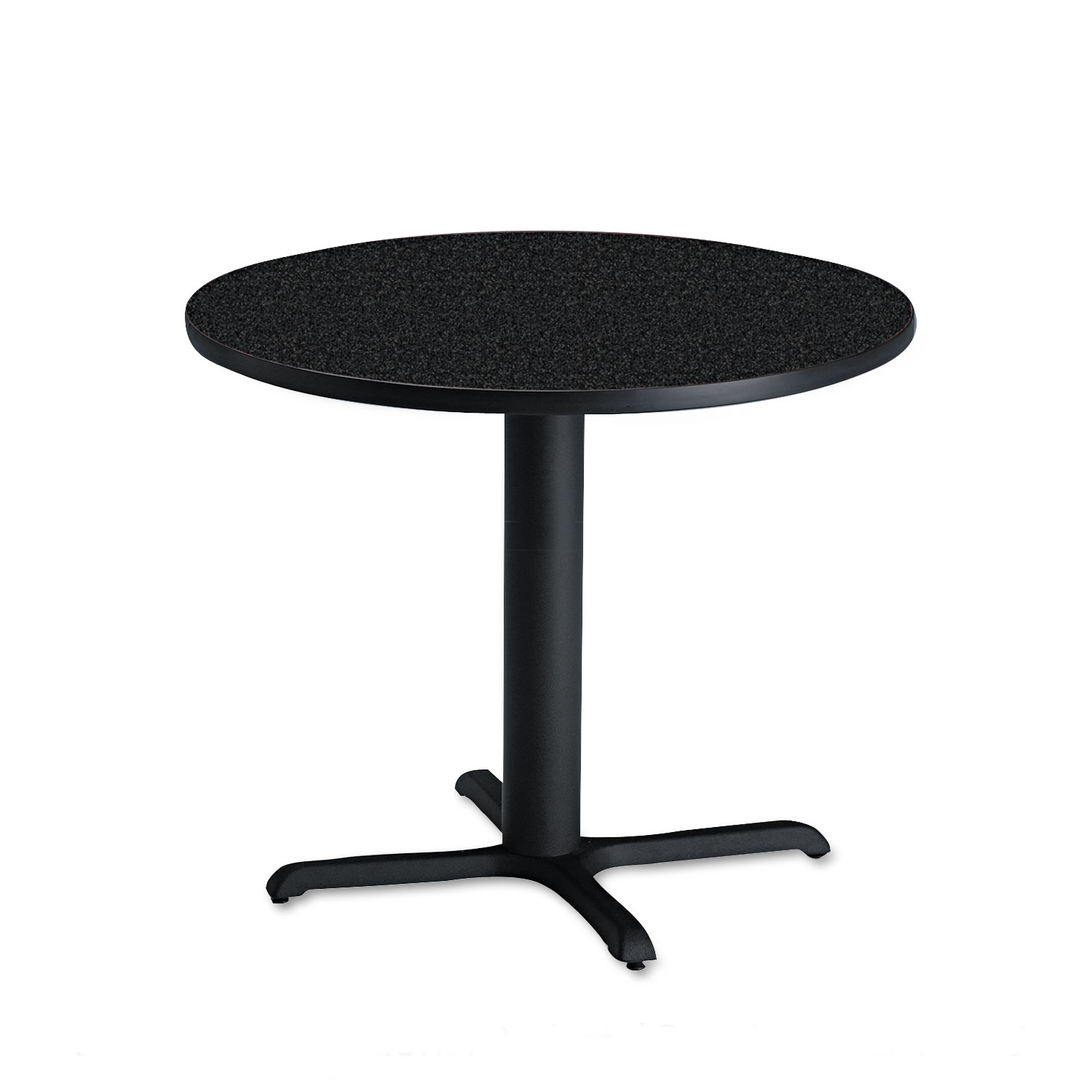 Bistro Series 30 Round Laminate Table Top, Charcoal Anthracite