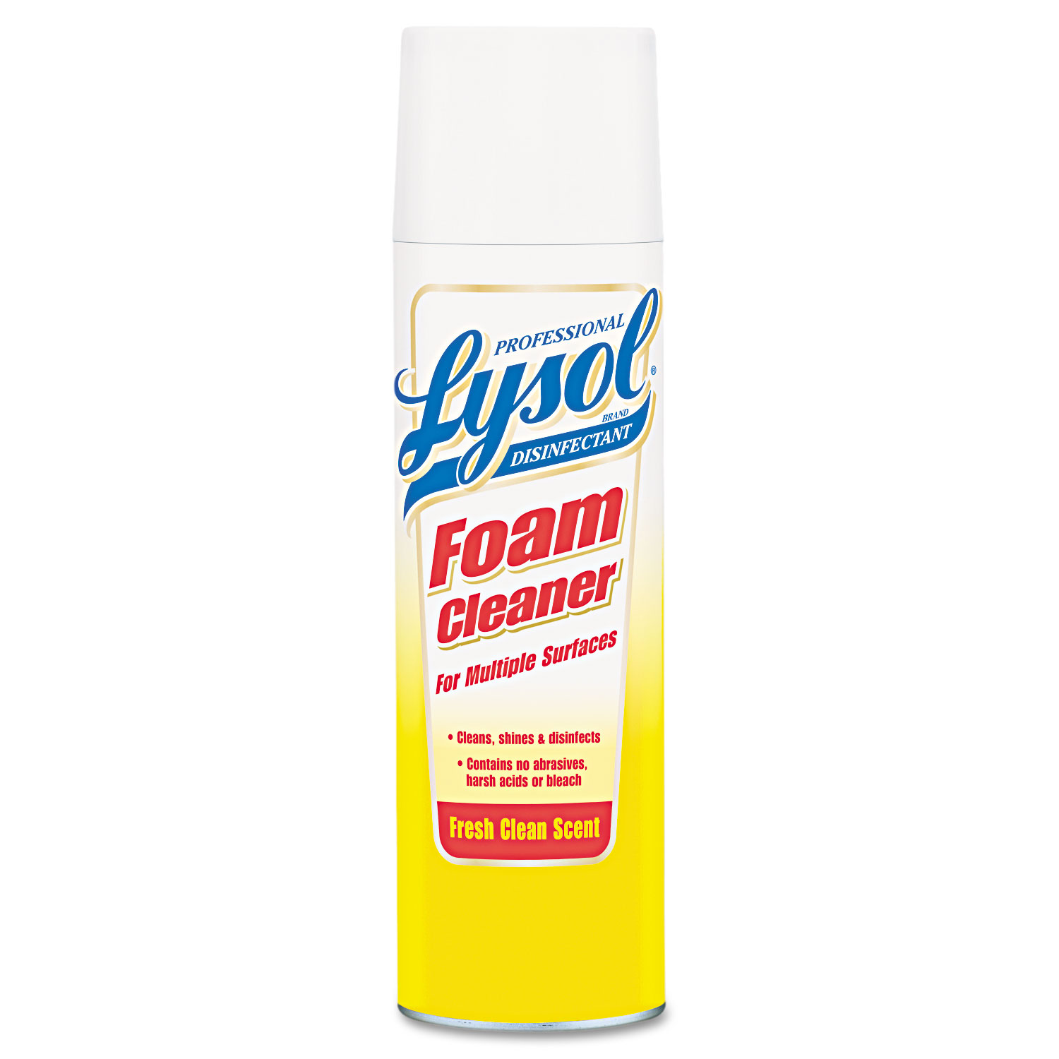  Professional LYSOL Brand 36241-02775 Disinfectant Foam Cleaner, 24oz Aerosol, 12/Carton (RAC02775CT) 