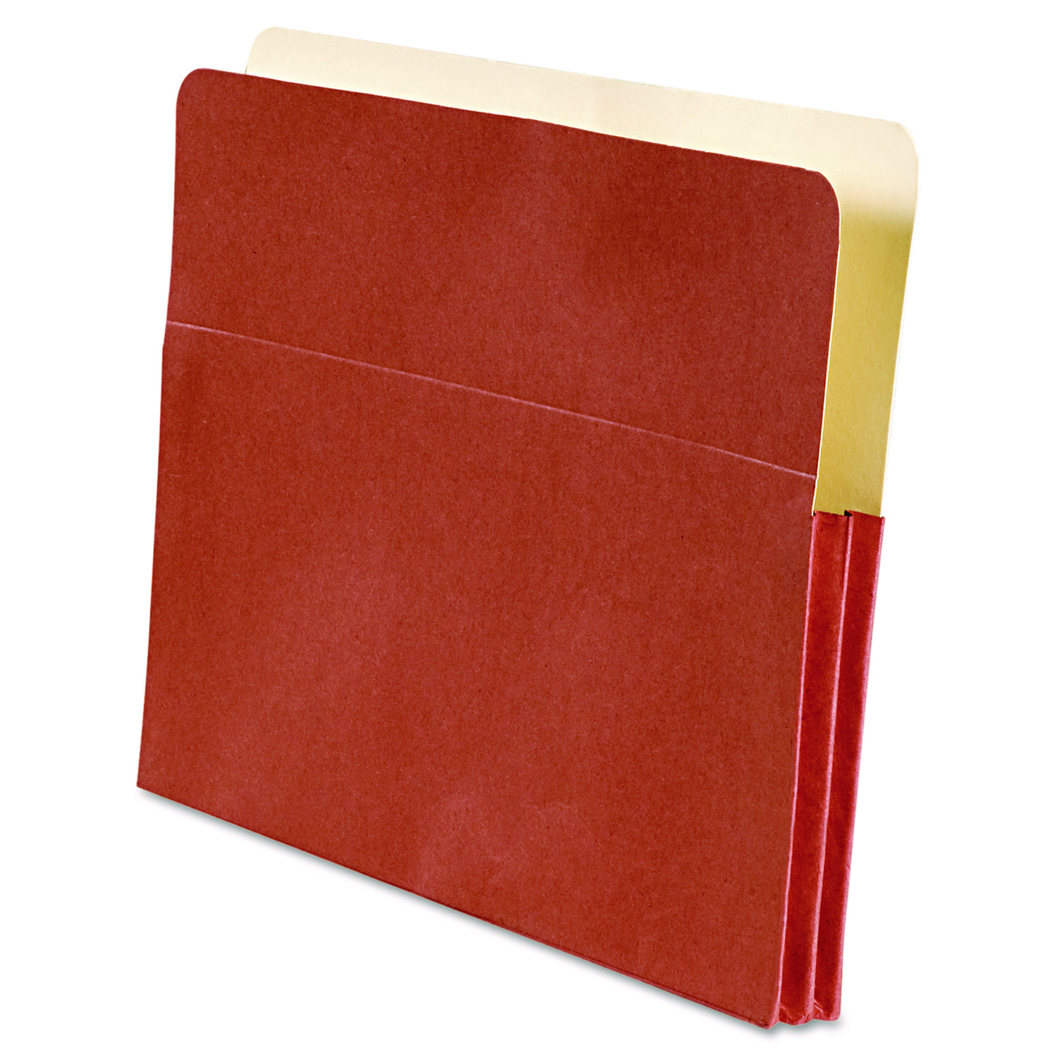 7530002852913 SKILCRAFT File Jacket, 1.75" Expansion, Letter Size, Red