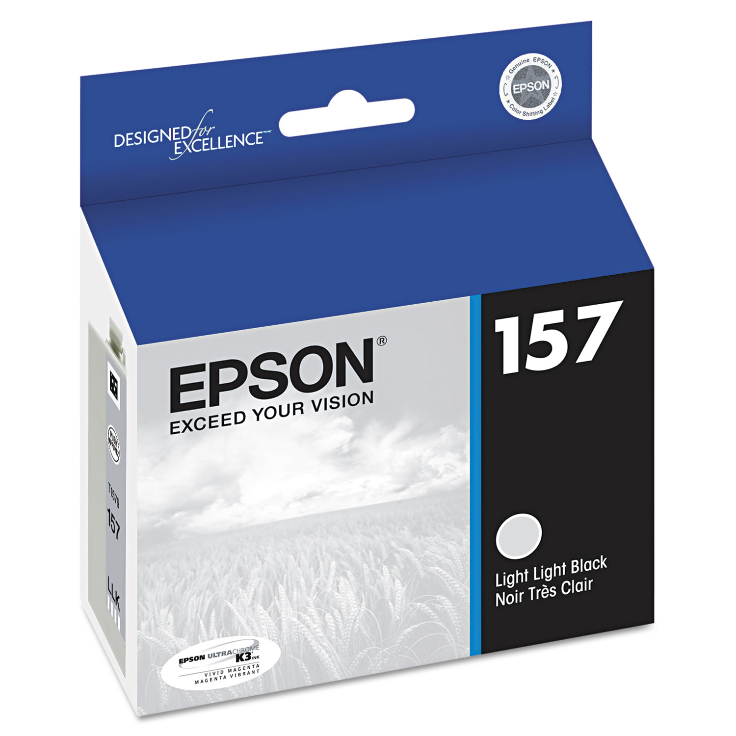  Epson T157920 T157920 (157) UltraChrome K3 Ink, Light Light Black (EPST157920) 