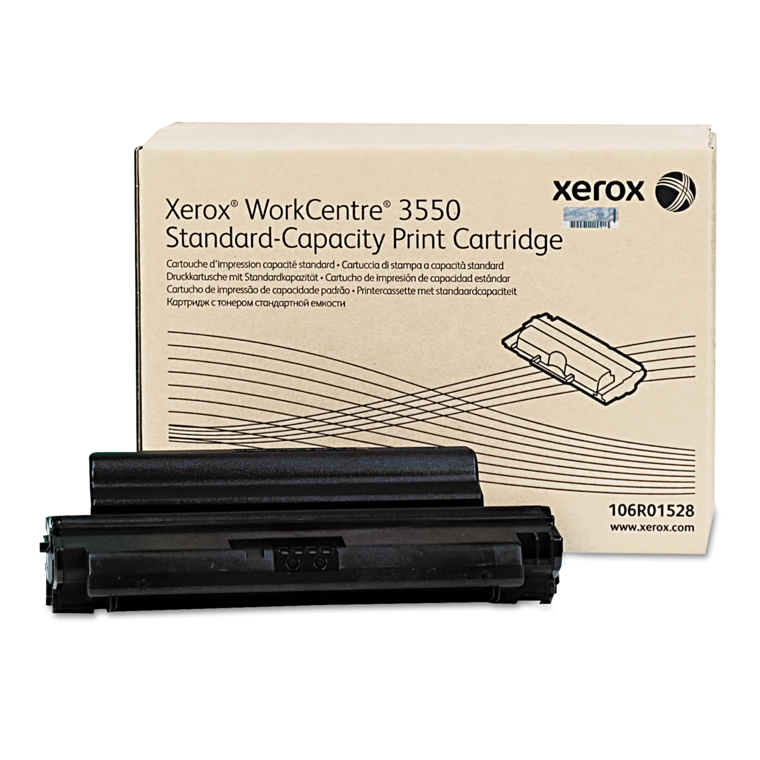  Xerox 106R01528 106R01528 Toner, 5000 Page-Yield, Black (XER106R01528) 