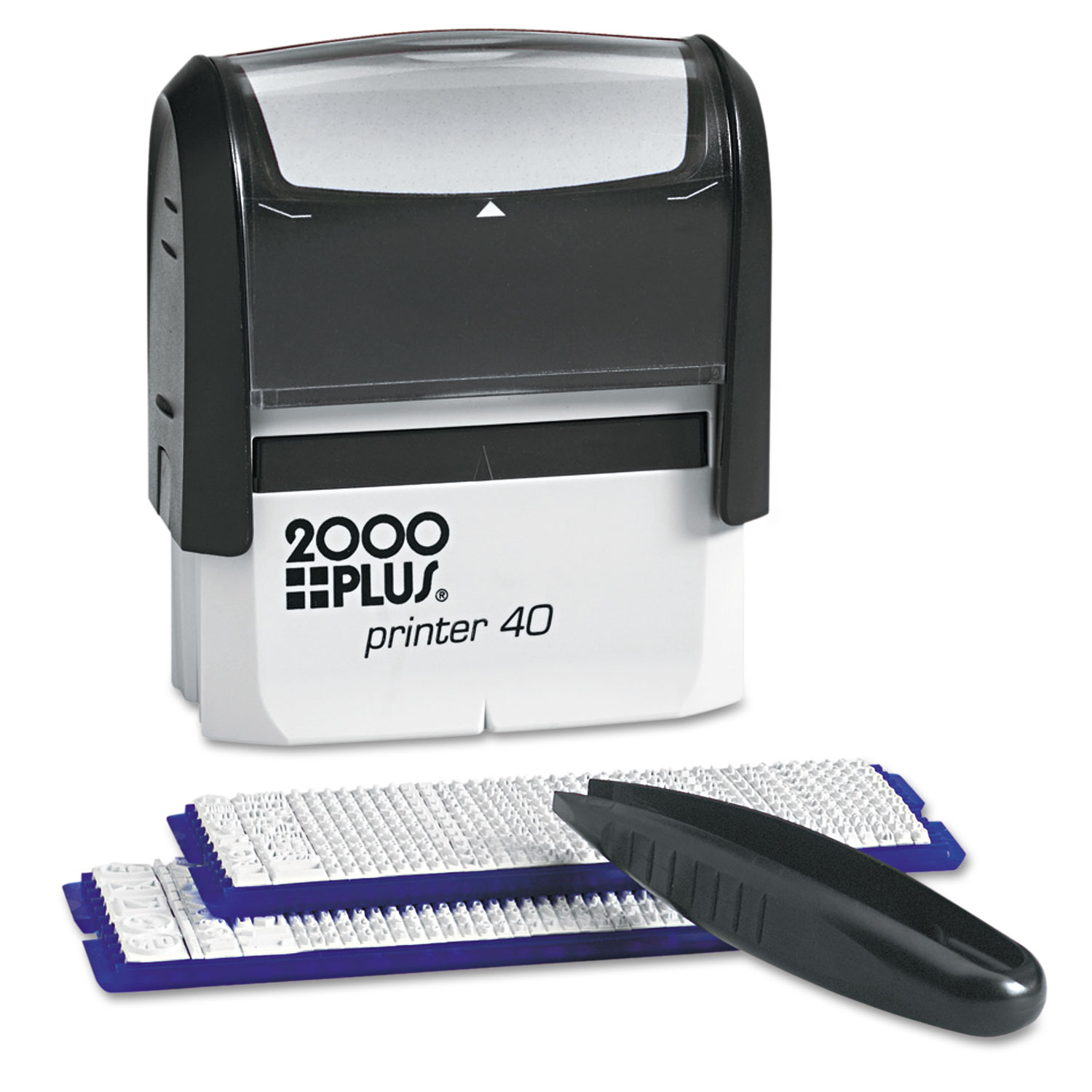  COSCO 2000PLUS 026293 DIY Custom Stamp Kit with Microban, 5 Lines, Black, 2 5/16 x 7/8 (COS026293) 