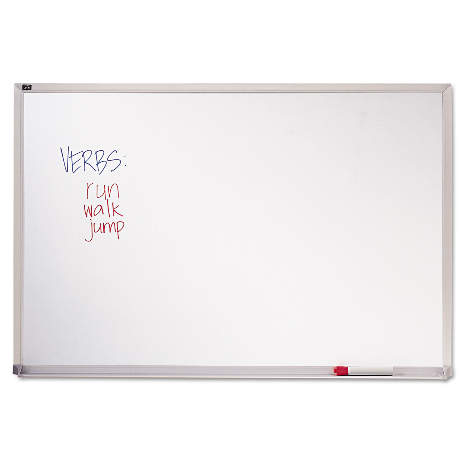 Melamine Whiteboard, Aluminum Frame, 96 x 48