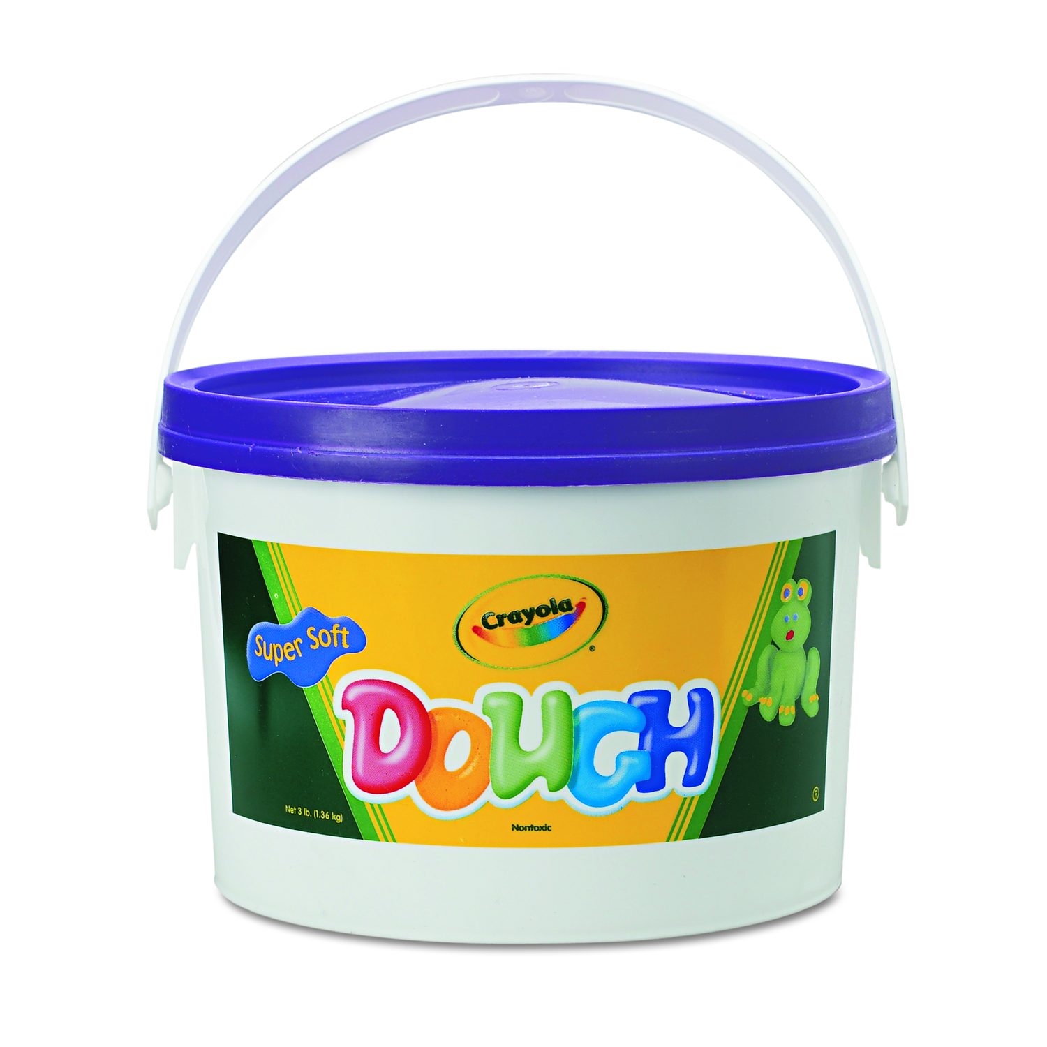 Modeling Dough Bucket, 3 lbs, Violet - ASP LLC
