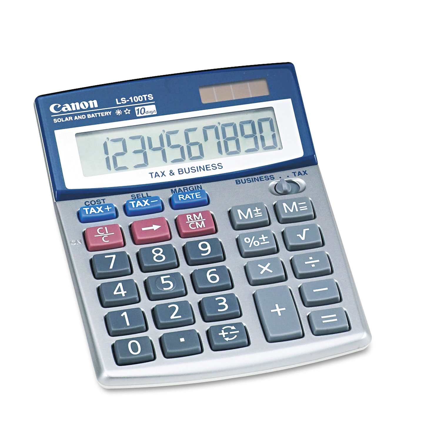  Canon 5936A028 LS-100TS Portable Business Calculator, 10-Digit LCD (CNM5936A028AA) 
