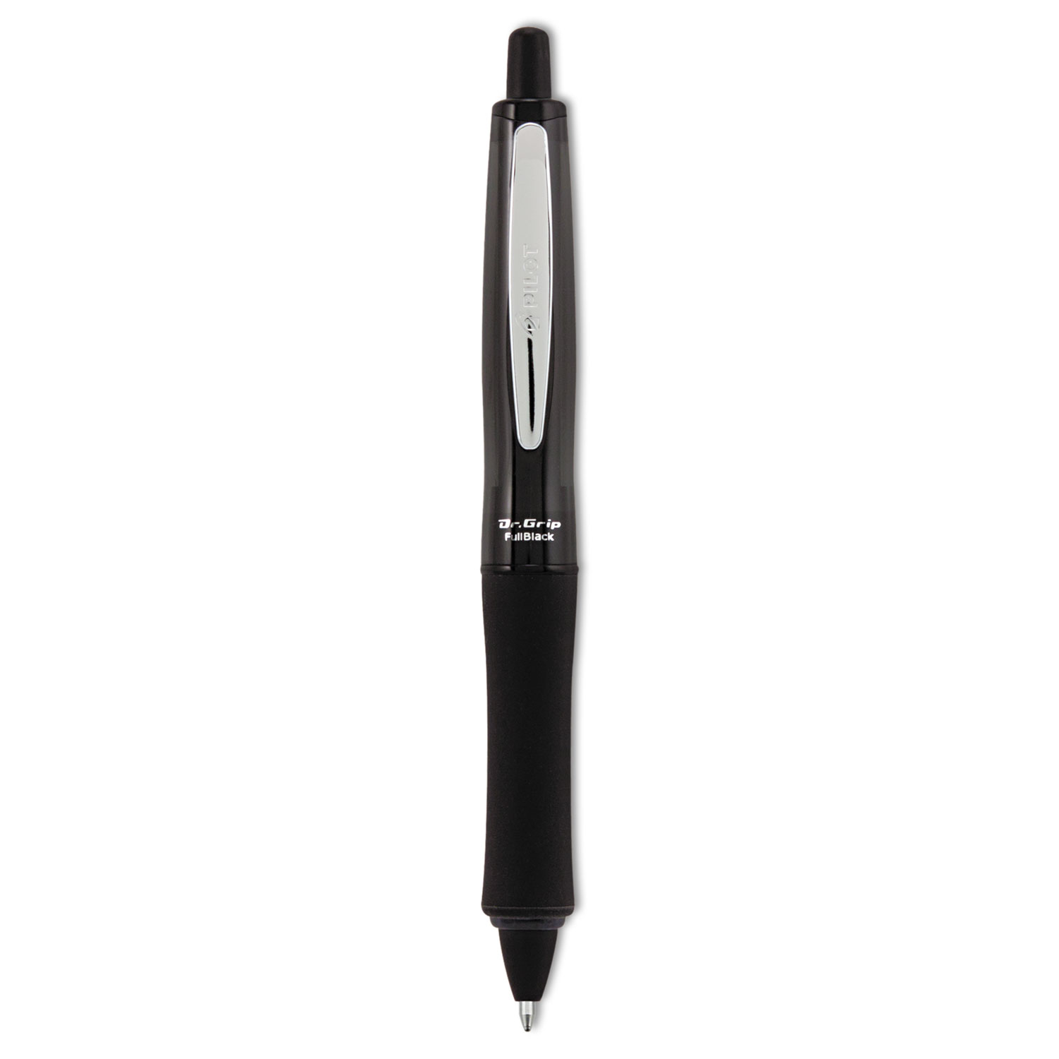  Pilot 36193 Dr. Grip FullBlack Retractable Ballpoint Pen, 1mm, Black Ink/Barrel (PIL36193) 