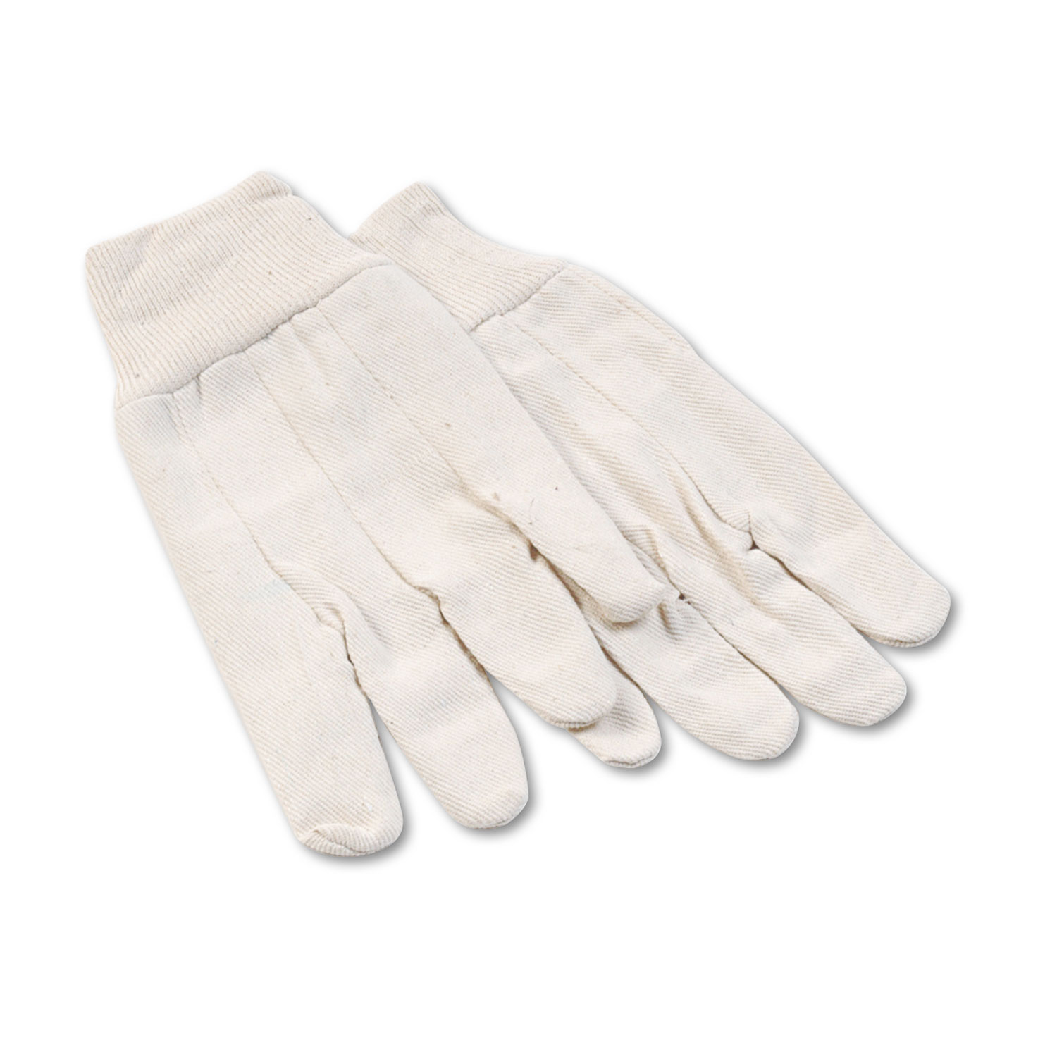 Boardwalk 8 oz Cotton Canvas Gloves, Large, 12 Pairs BuyDirect