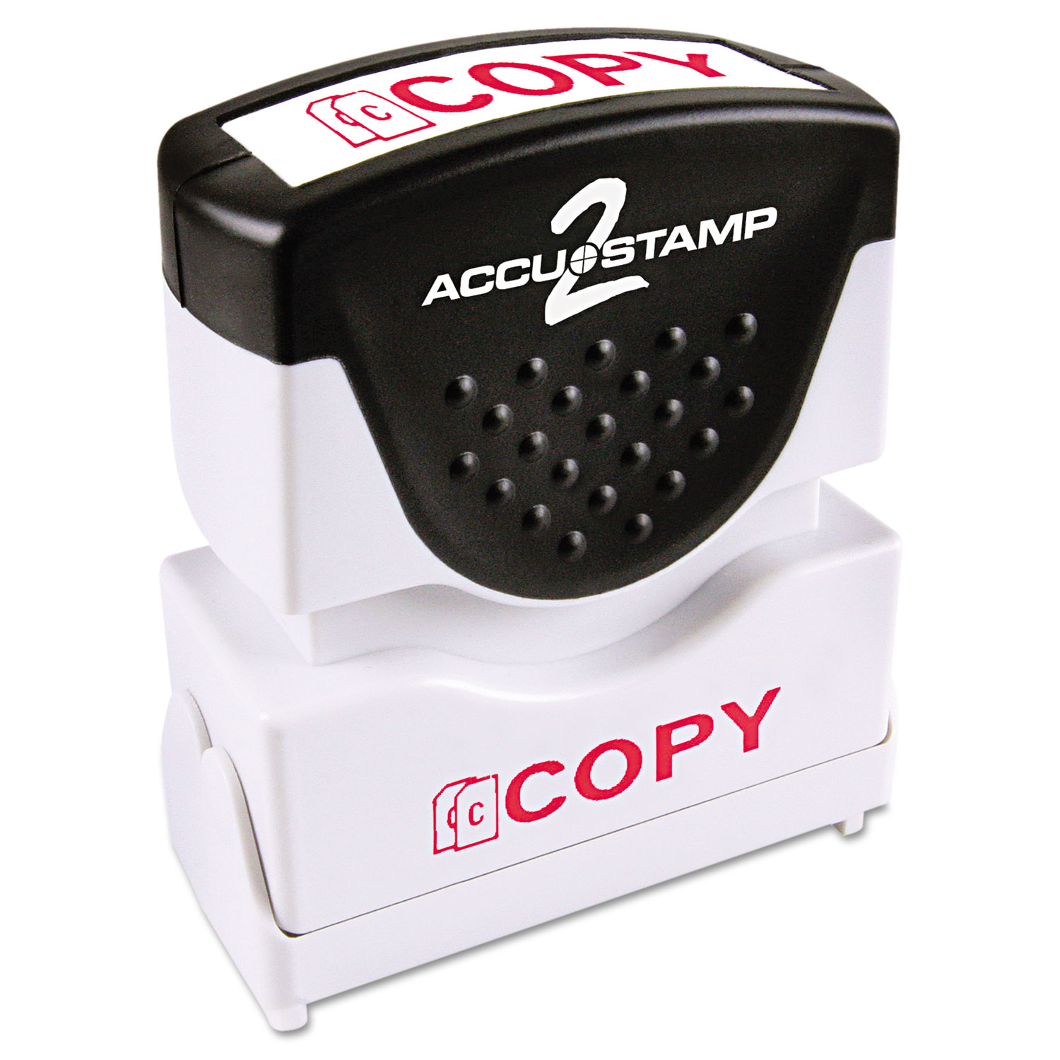  ACCUSTAMP2 035594 Pre-Inked Shutter Stamp, Red, COPY, 1 5/8 x 1/2 (COS035594) 