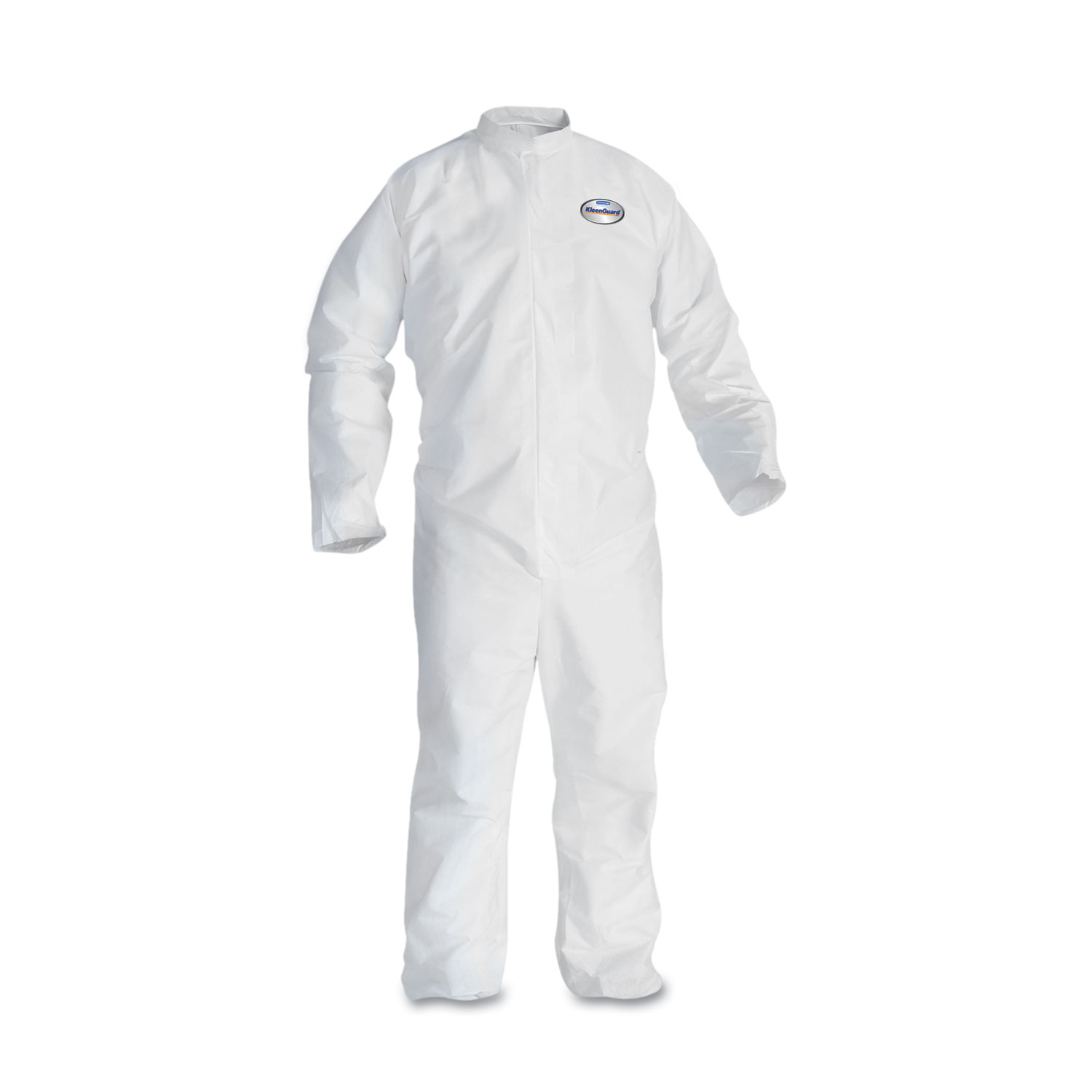 A30 Elastic-Back Coveralls, White, X-Large, 25/Case