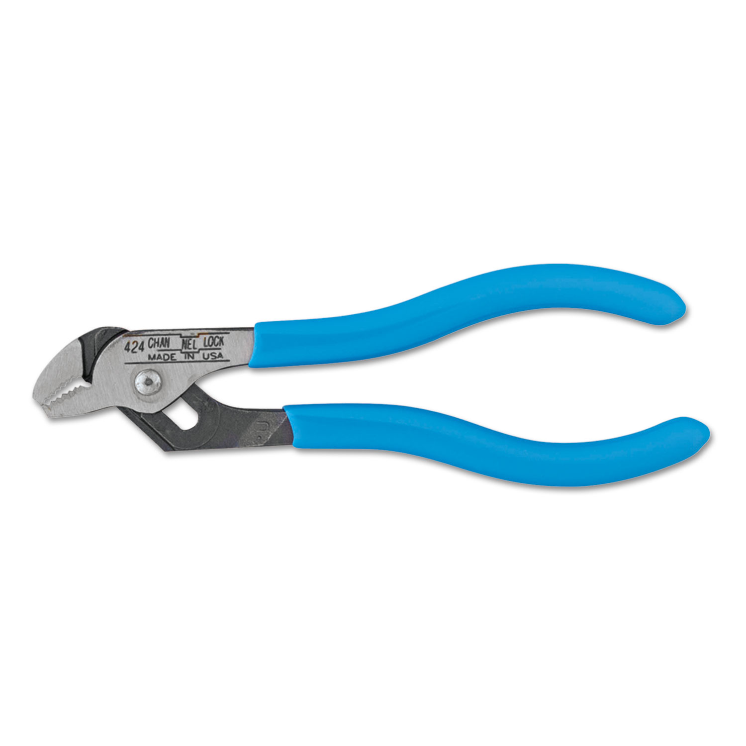 424 Straight Grip-Jaw TG Pliers, 4 1/2in Tool Length, .33in Jaw Length