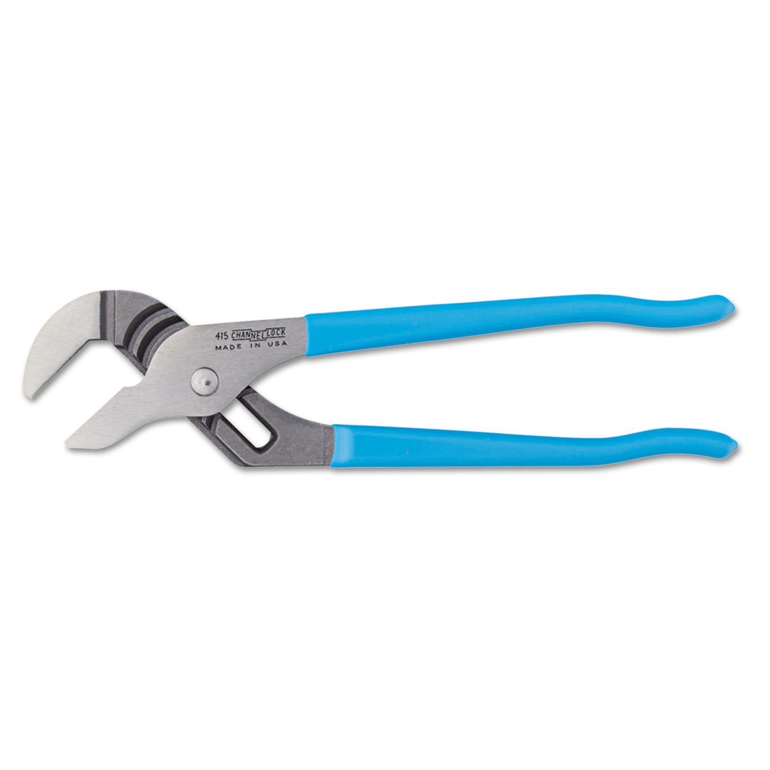 415 Straight Smooth-Jaw TG Pliers, 10 Tool Length, 1.38 Jaw Length