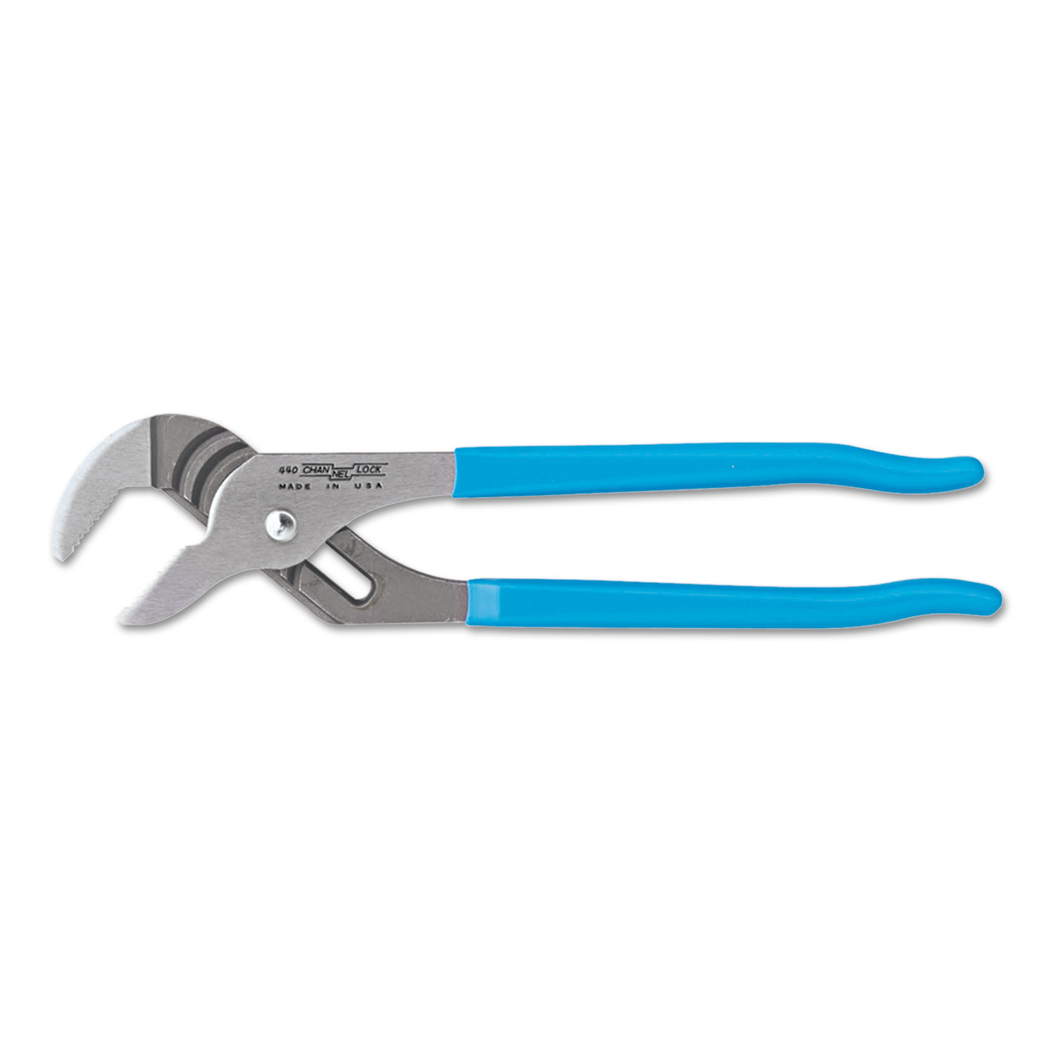 440 Straight Grip-Jaw TG Pliers, 12 Tool Length, 1 1/2 Jaw Length