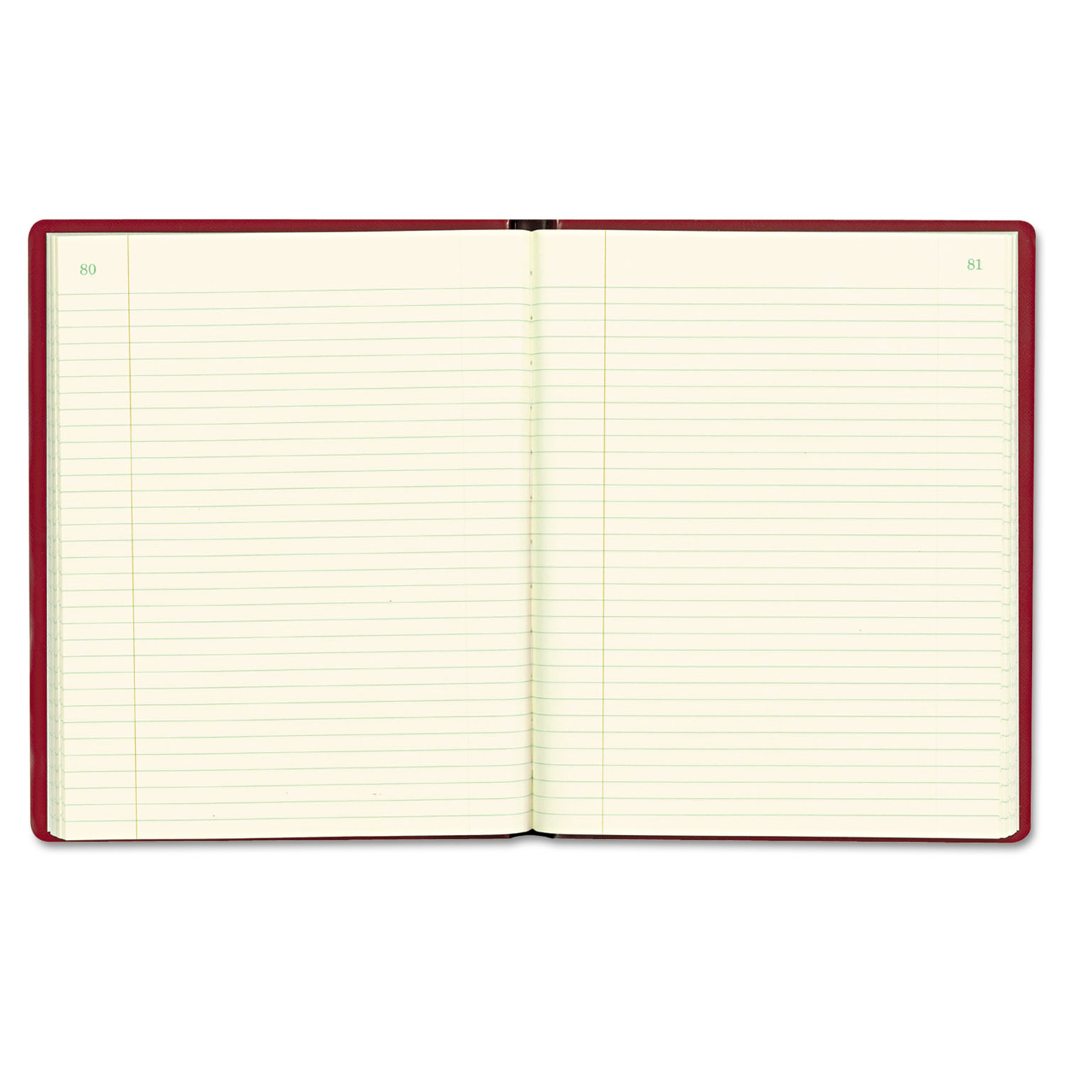  Rediform 57231 Red Vinyl Series Journal, 300 Pages, 7 3/4 x 10 Sheets, 8 1/4 x 10 1/2 Book, Red (RED57231) 