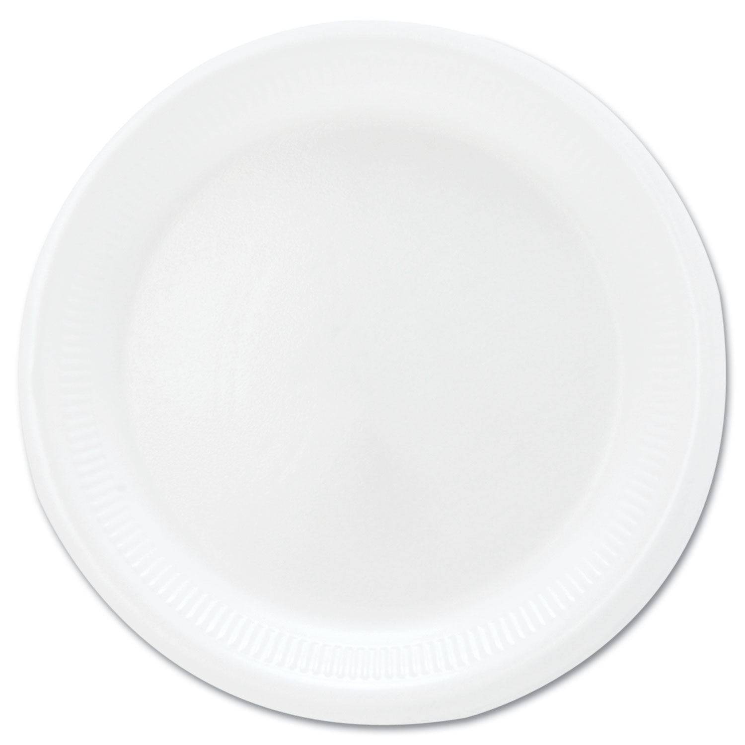  Dart 6PWQR Mediumweight Foam Dinnerware, Plates, 6 dia, White, 125/Pack (DCC6PWQRPK) 