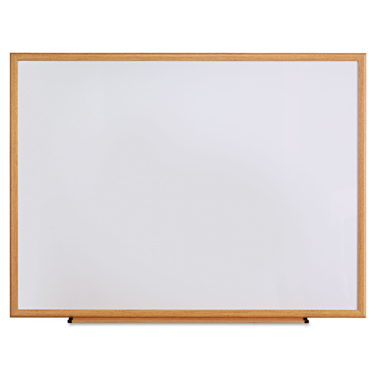  Universal UNV43618 Dry Erase Board, Melamine, 48 x 36, Oak Frame (UNV43618) 