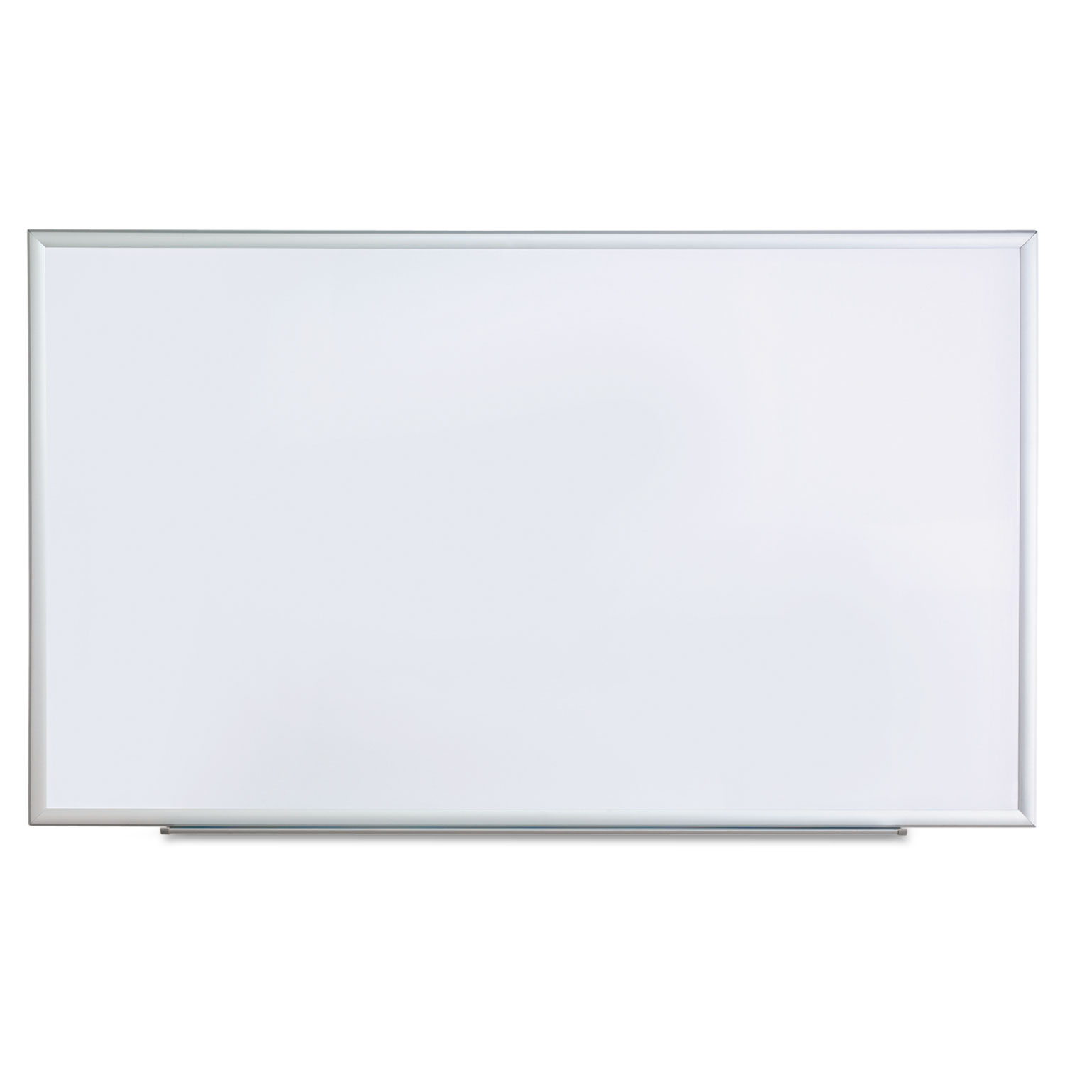  Universal UNV43625 Dry Erase Board, Melamine, 60 x 36, Satin-Finished Aluminum Frame (UNV43625) 