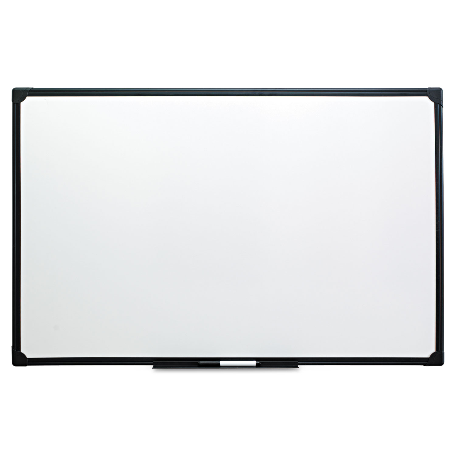  Universal UNV43628 Dry Erase Board, Melamine, 36 x 24, Black Frame (UNV43628) 