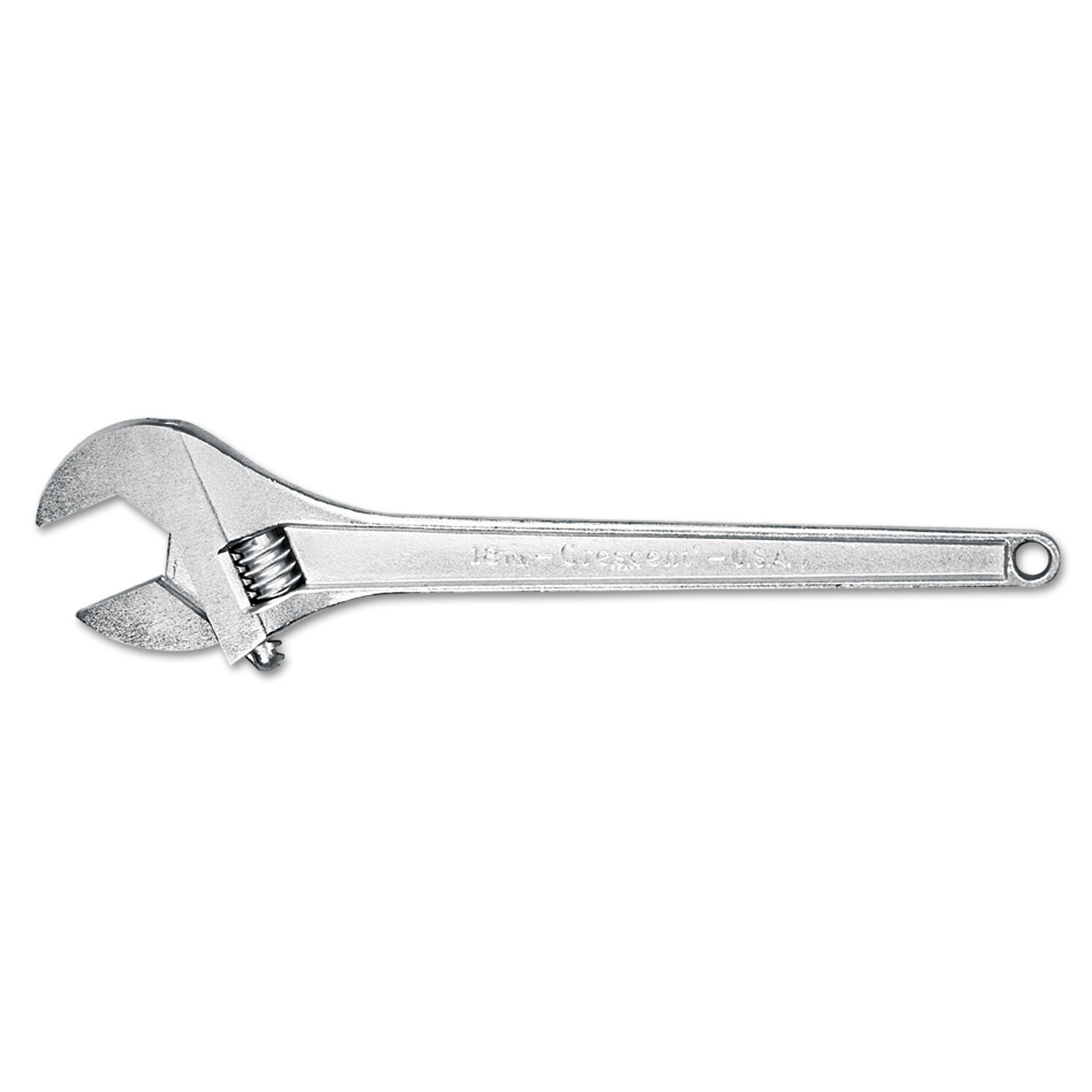 Crescent Adjustable Wrench, 15 Long, 1 11/16 Opening, Chrome